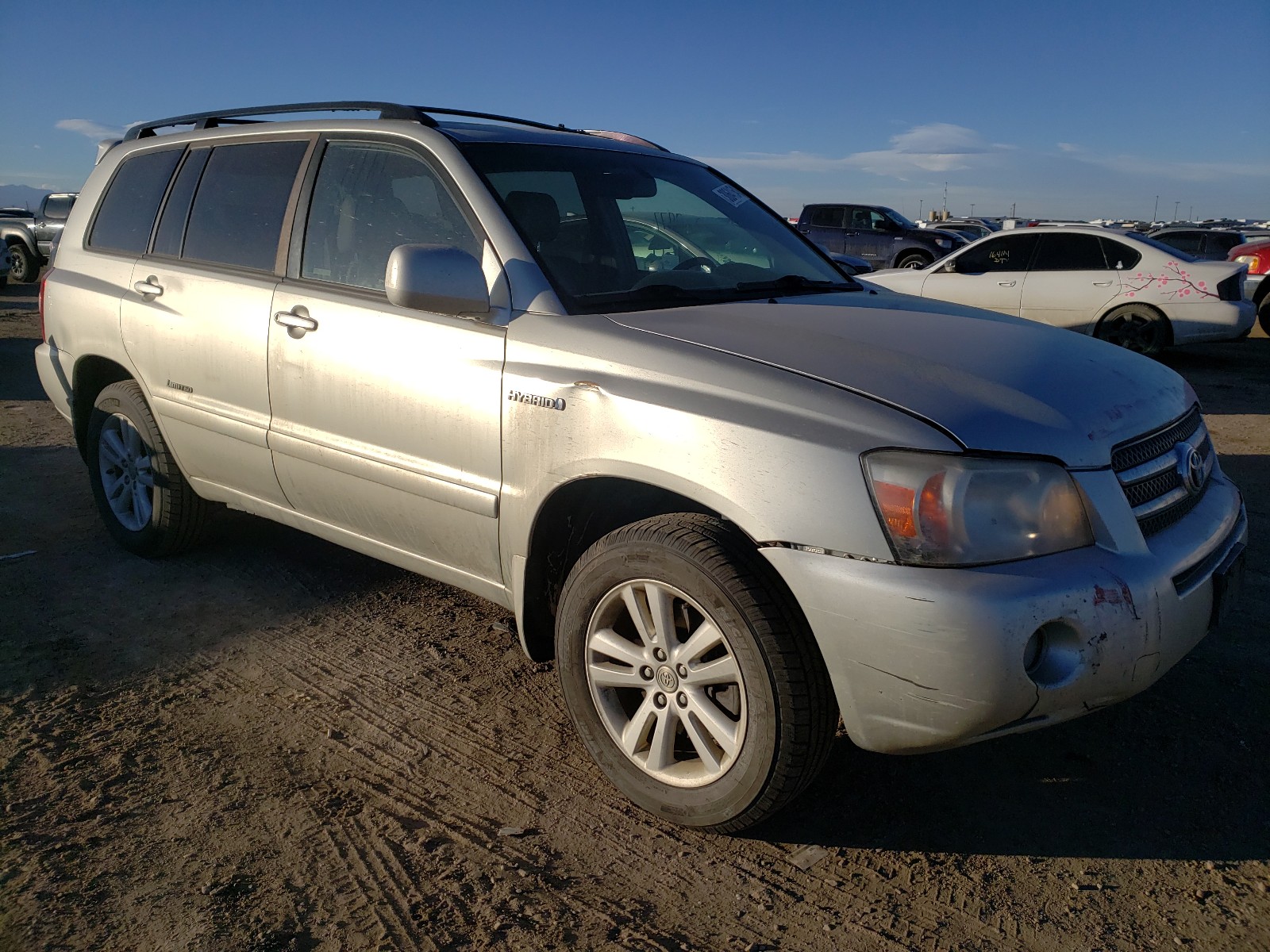 TOYOTA HIGHLANDER 2007 jteew21a670035798