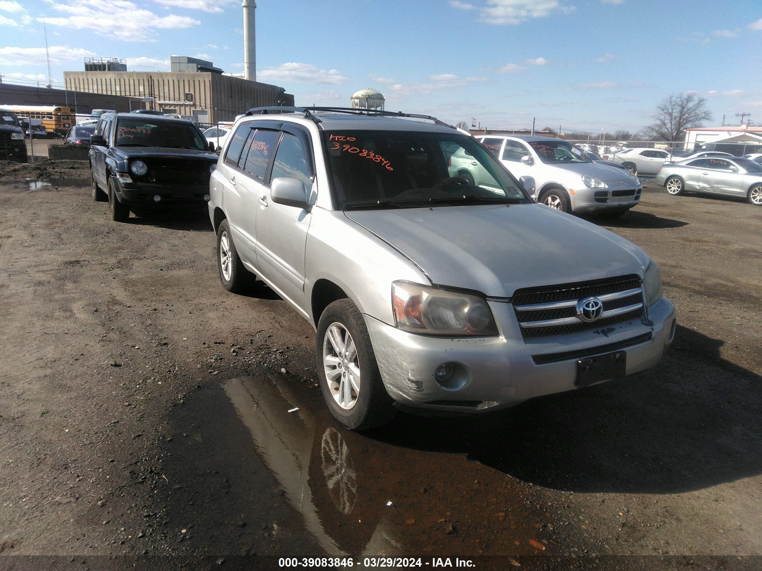 TOYOTA HIGHLANDER 2006 jteew21a760001643