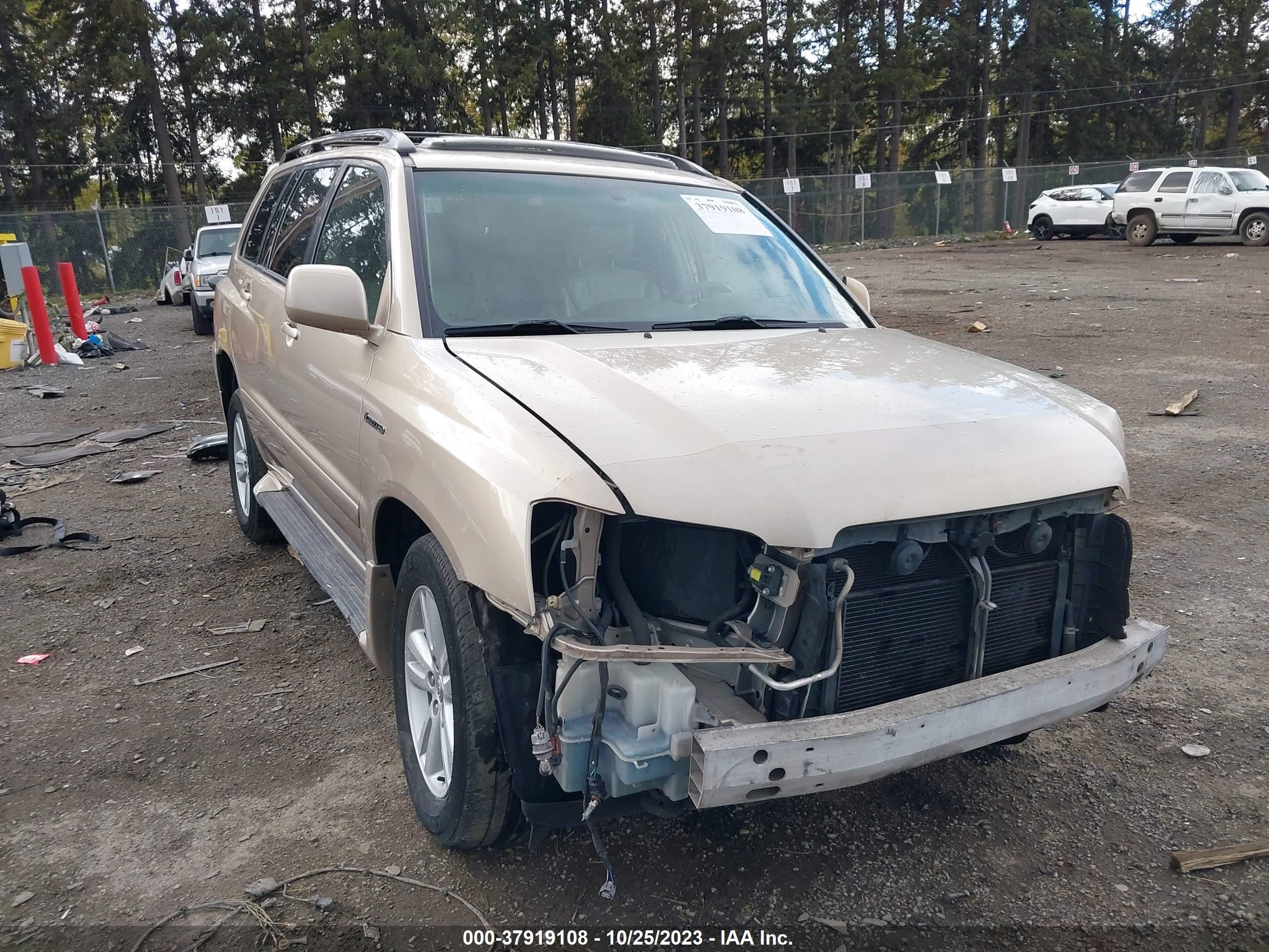 TOYOTA HIGHLANDER 2006 jteew21a760002758