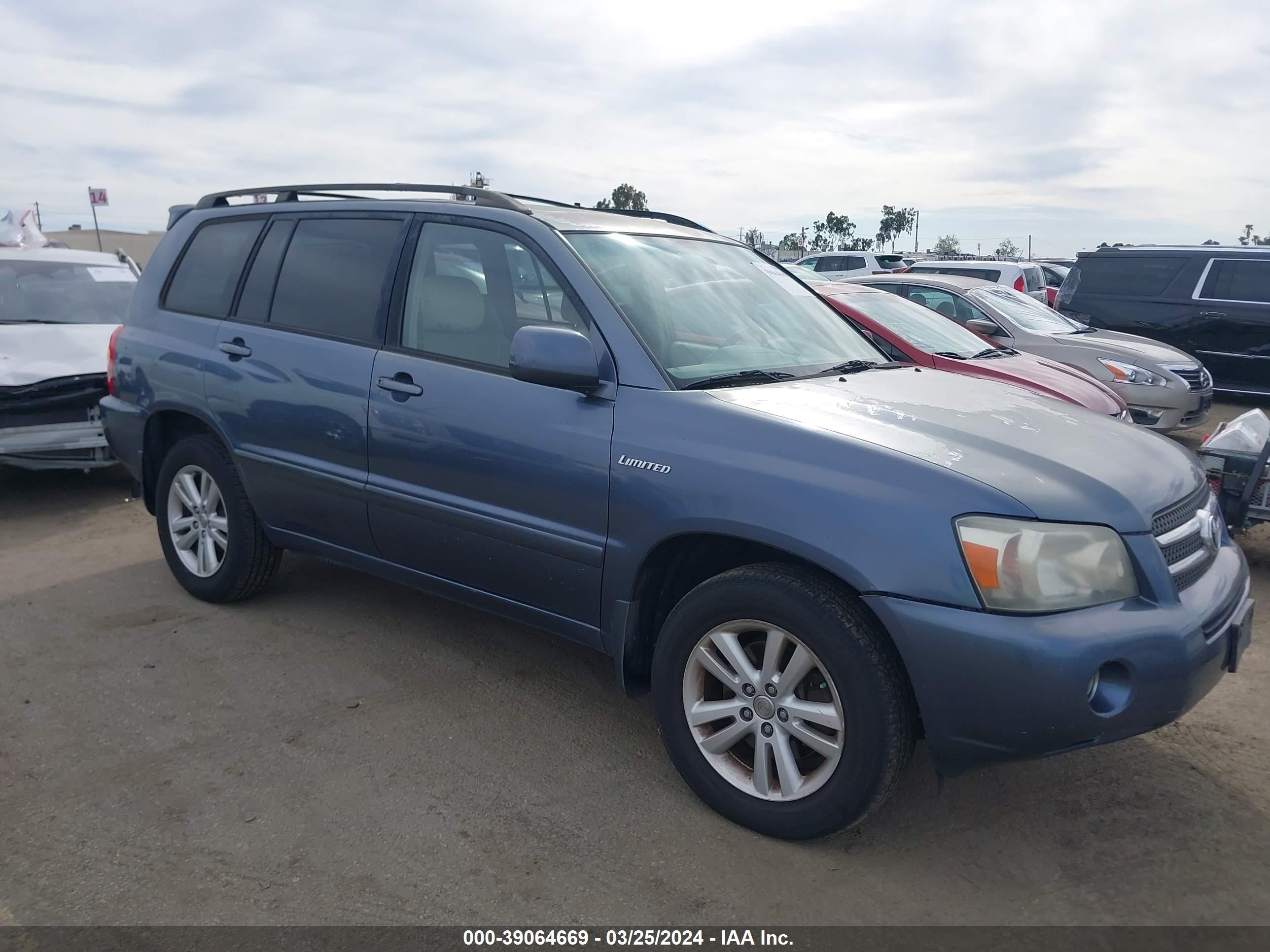 TOYOTA HIGHLANDER 2006 jteew21a760011640