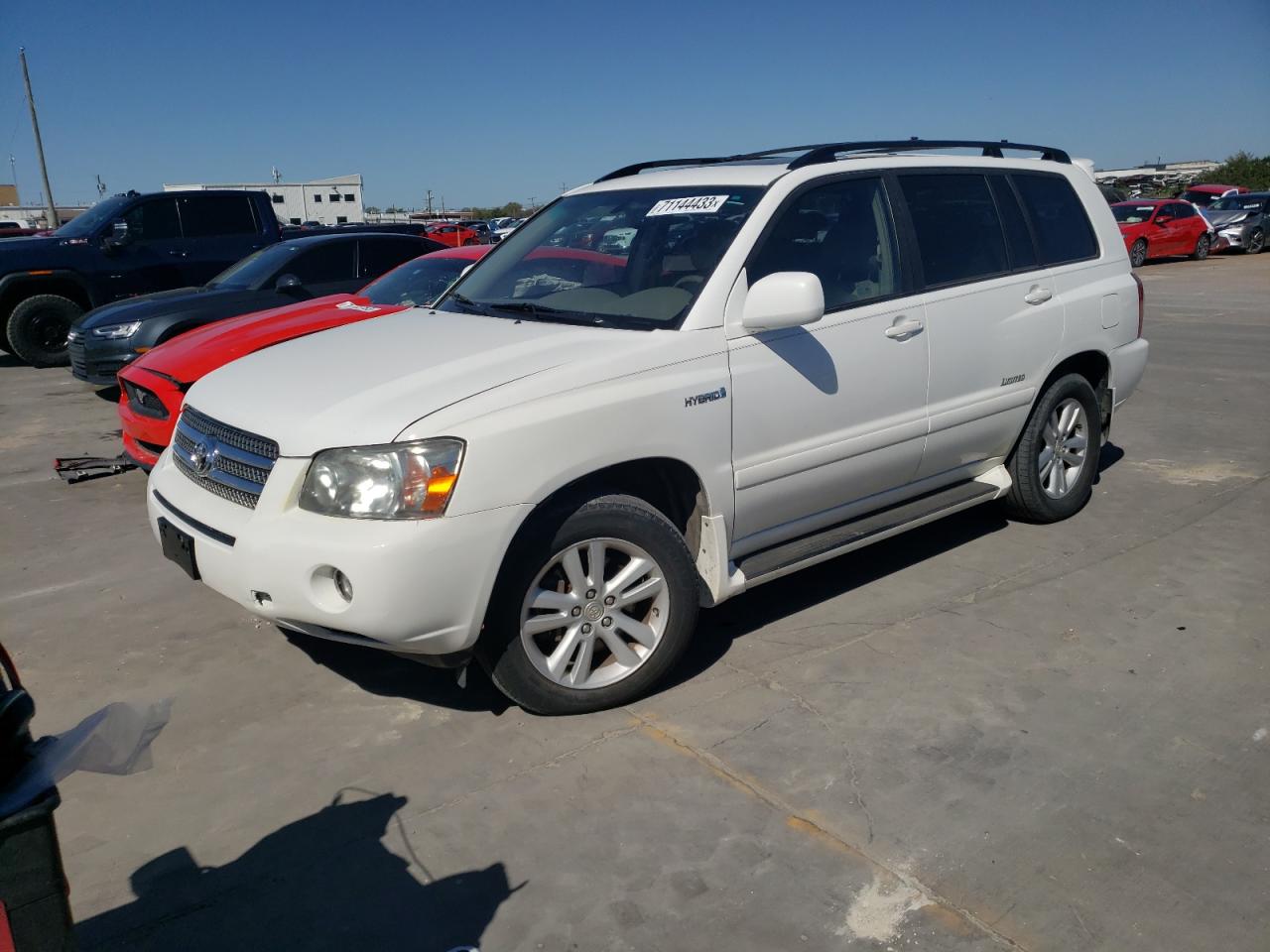 TOYOTA HIGHLANDER 2007 jteew21a770049077