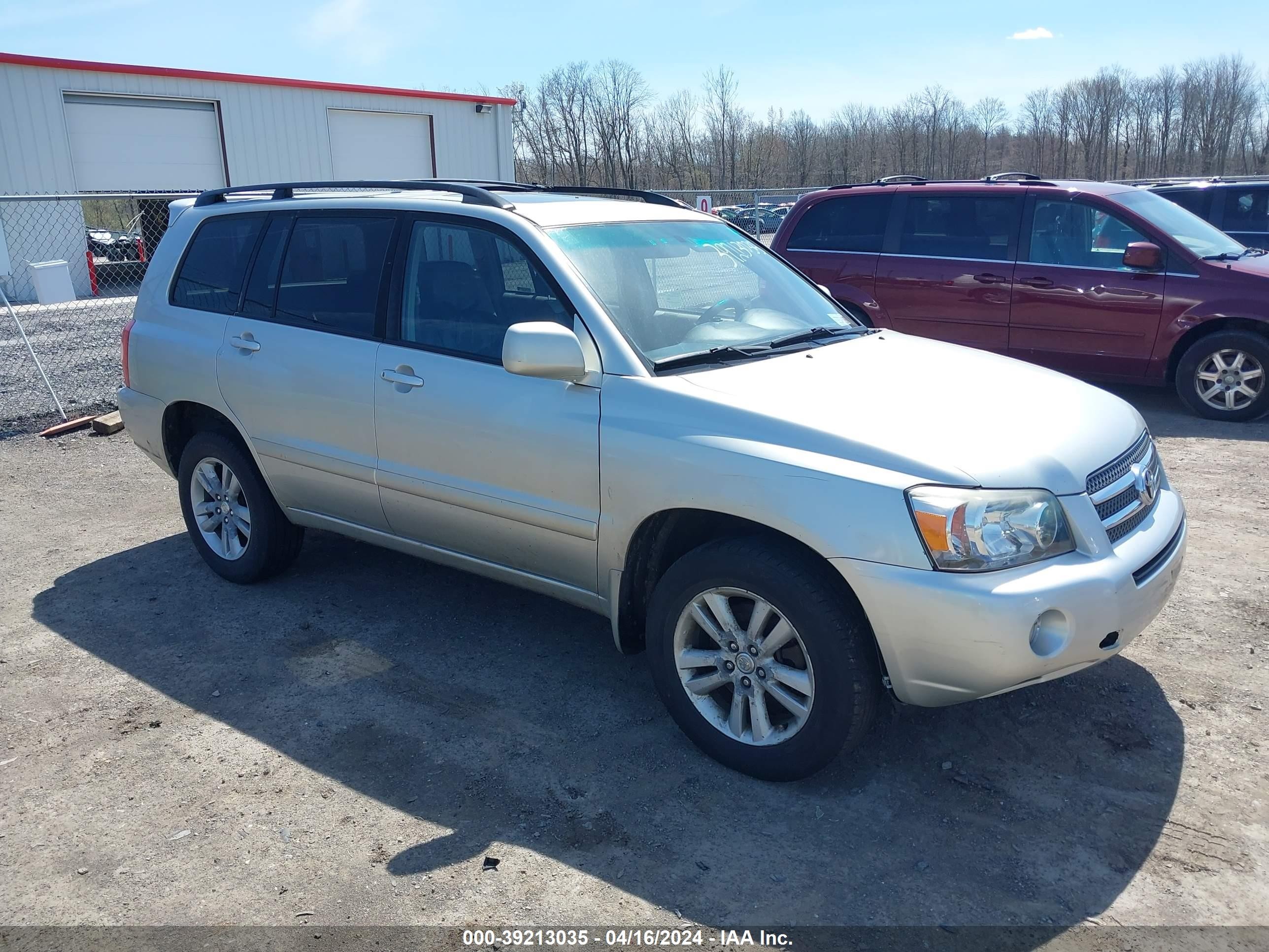 TOYOTA HIGHLANDER 2006 jteew21a860007063