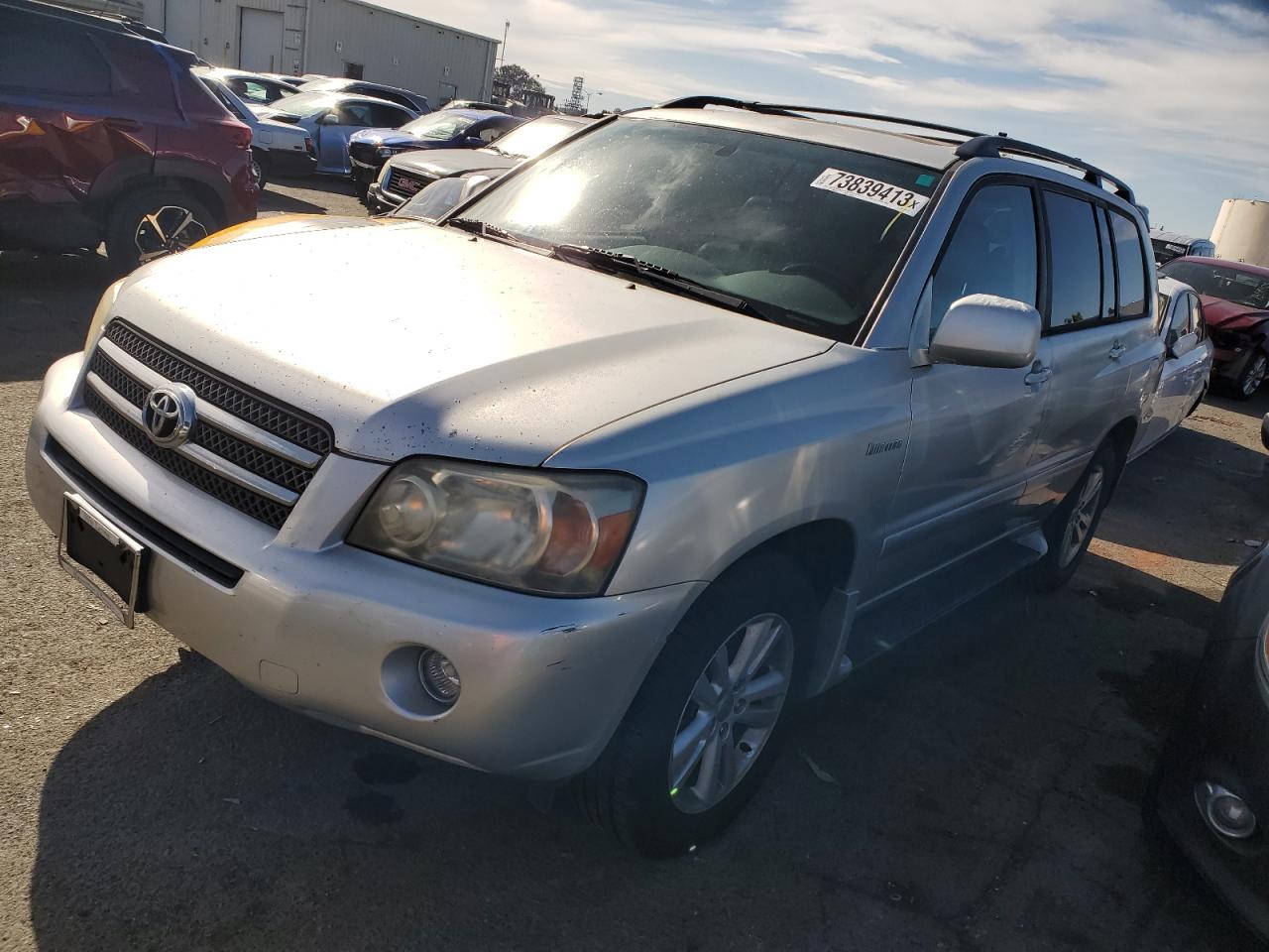 TOYOTA HIGHLANDER 2006 jteew21a860010772