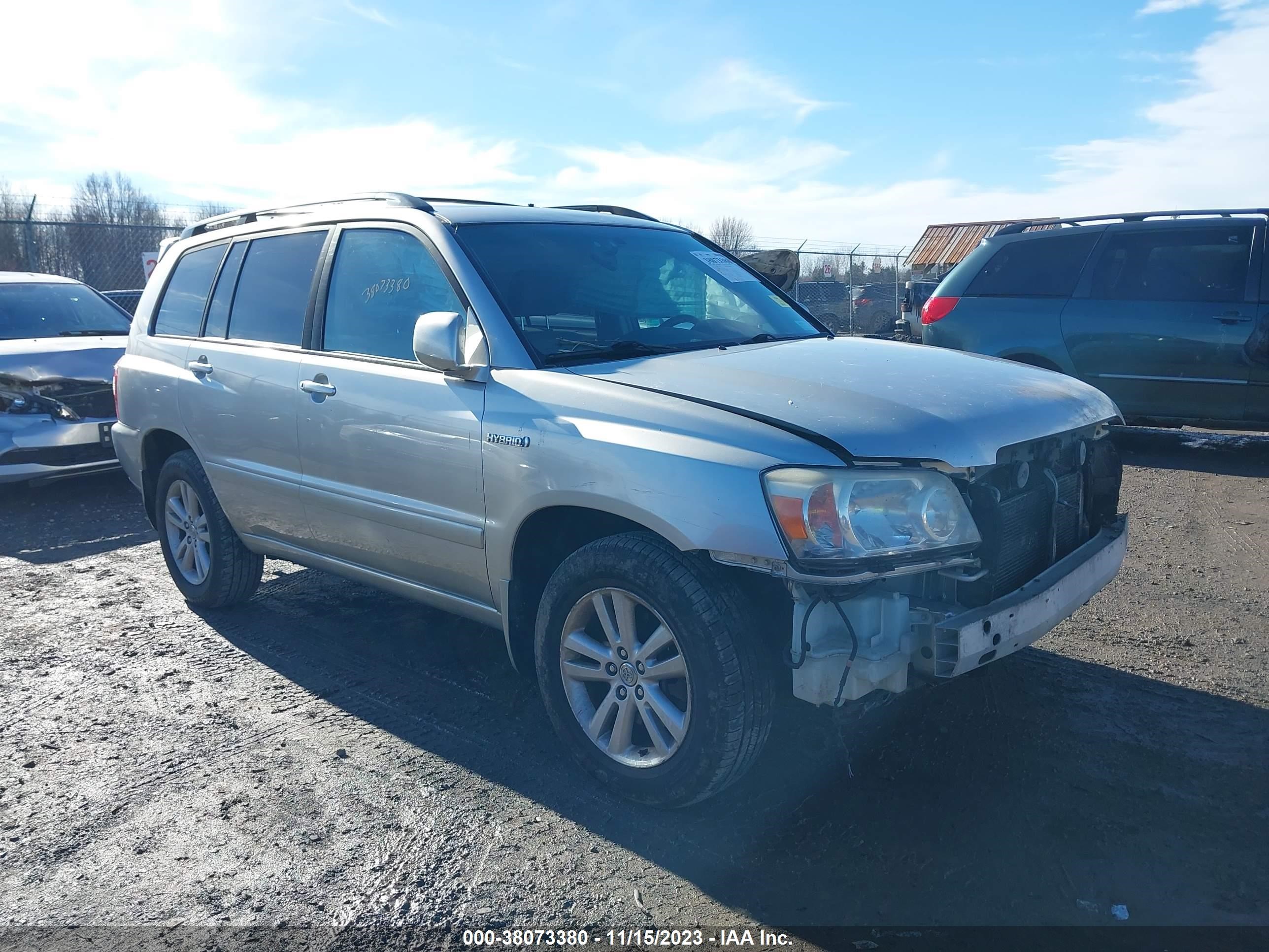 TOYOTA HIGHLANDER 2006 jteew21a860026955