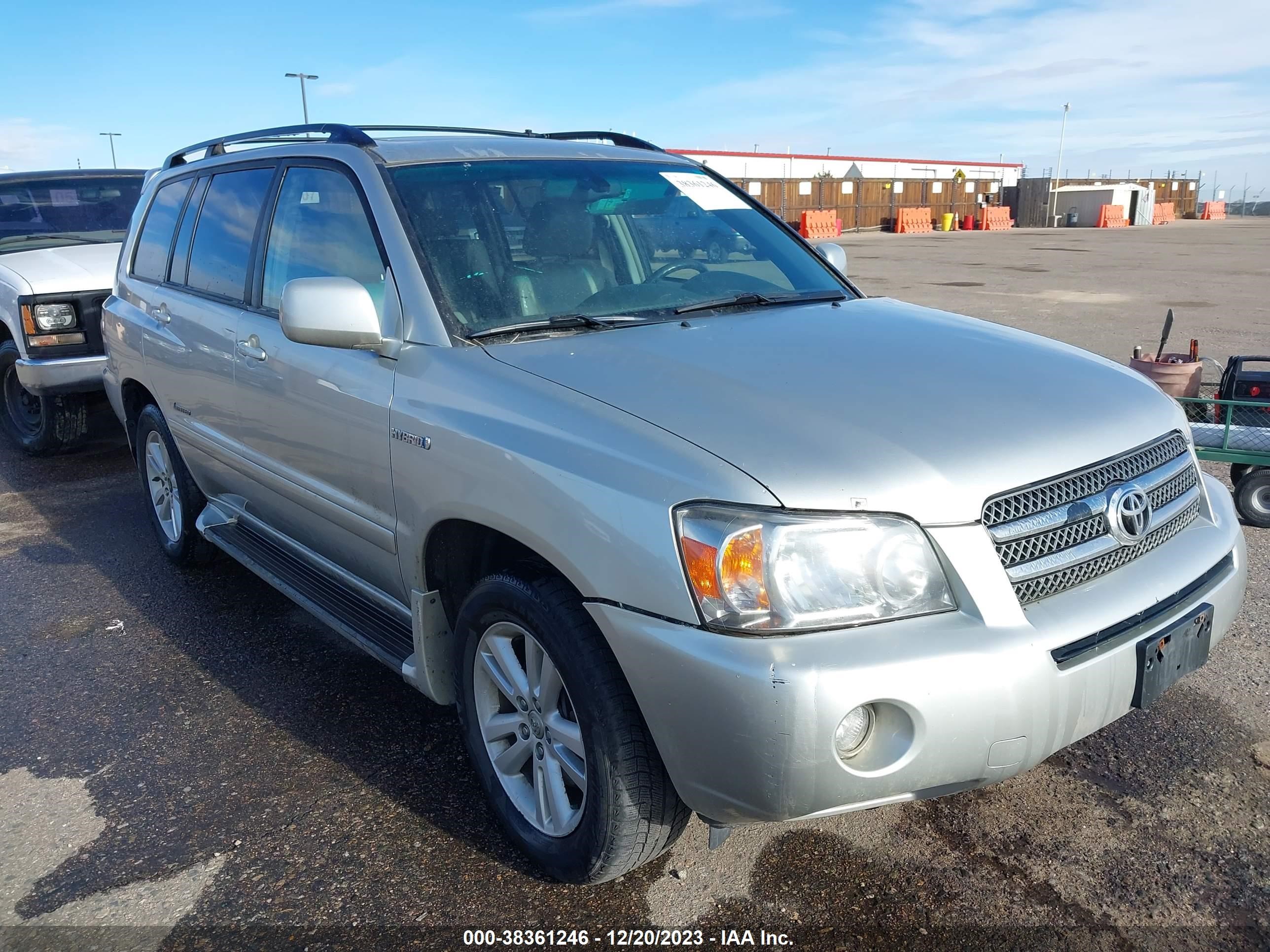 TOYOTA HIGHLANDER 2006 jteew21a960029749