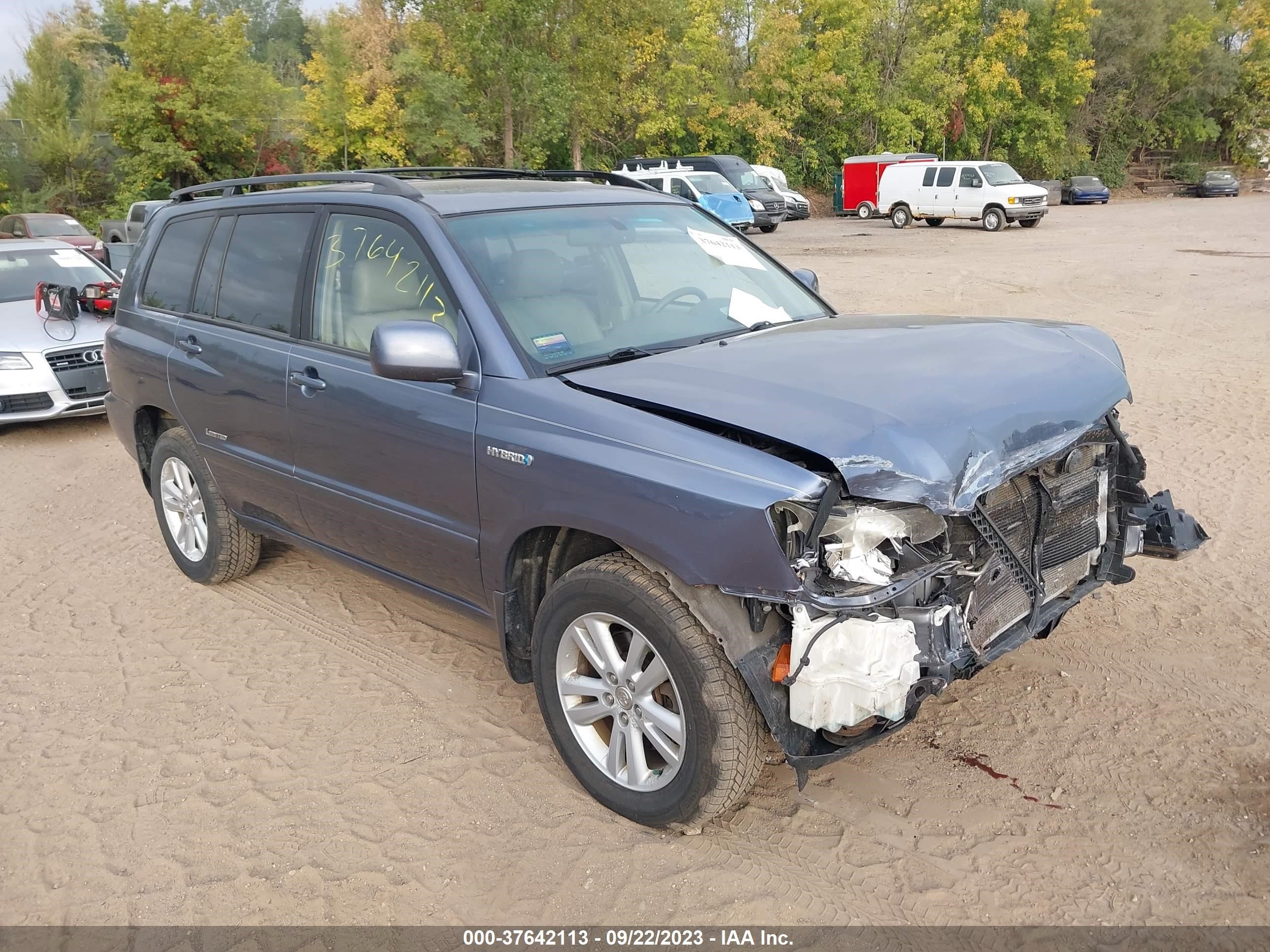 TOYOTA HIGHLANDER 2007 jteew21a970042826