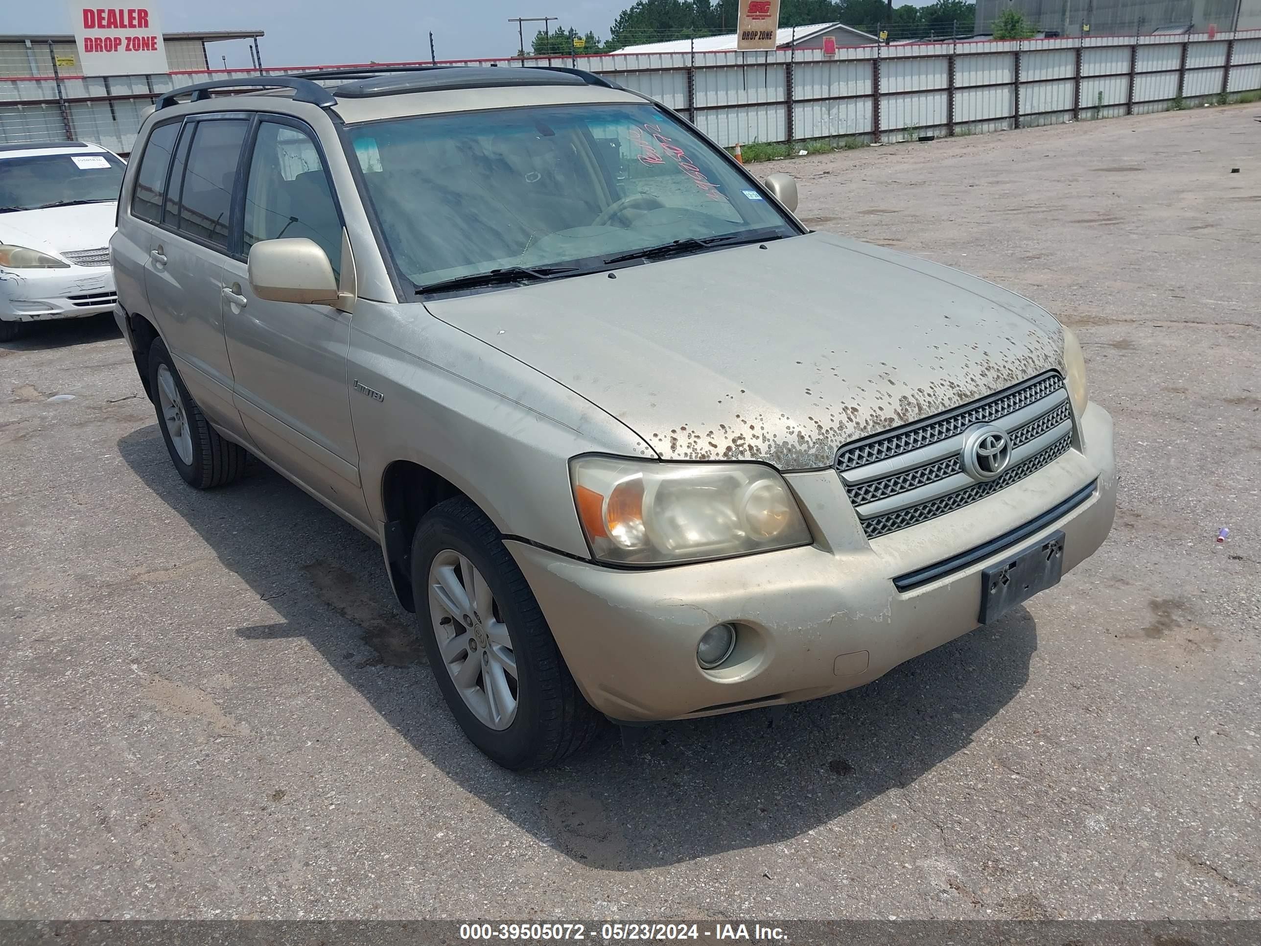 TOYOTA HIGHLANDER 2006 jteew21ax60011342