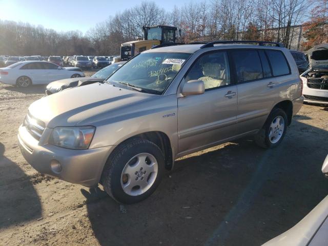 TOYOTA HIGHLANDER 2006 jteew21ax60018680