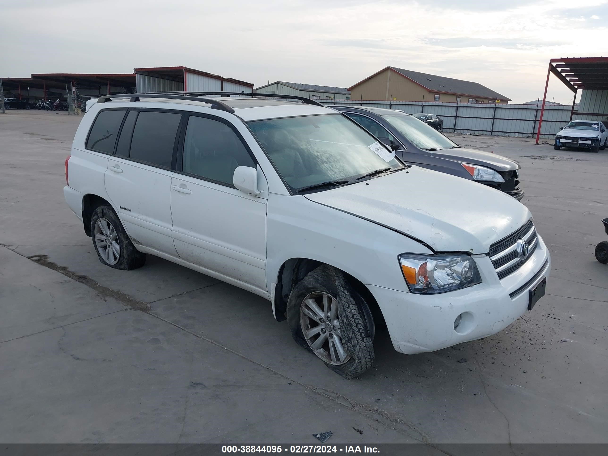 TOYOTA HIGHLANDER 2006 jteew21ax60020610