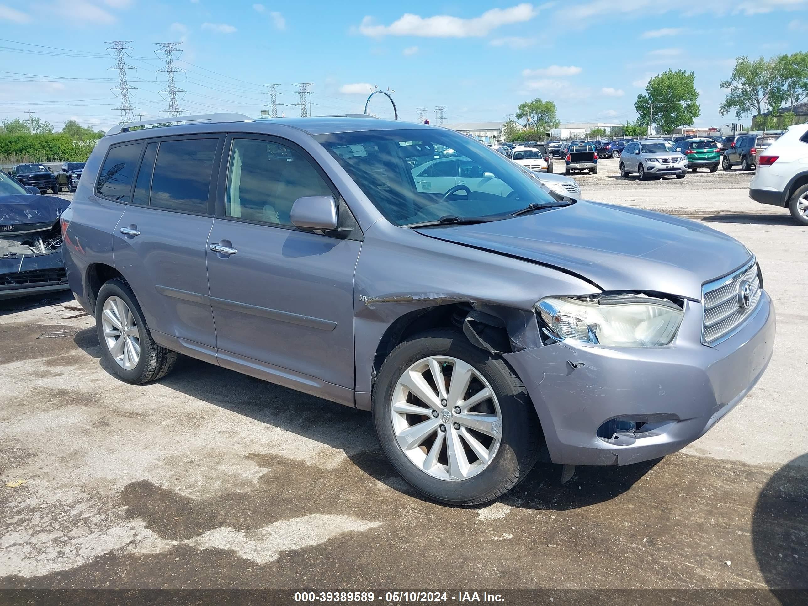 TOYOTA HIGHLANDER 2008 jteew41a082024152