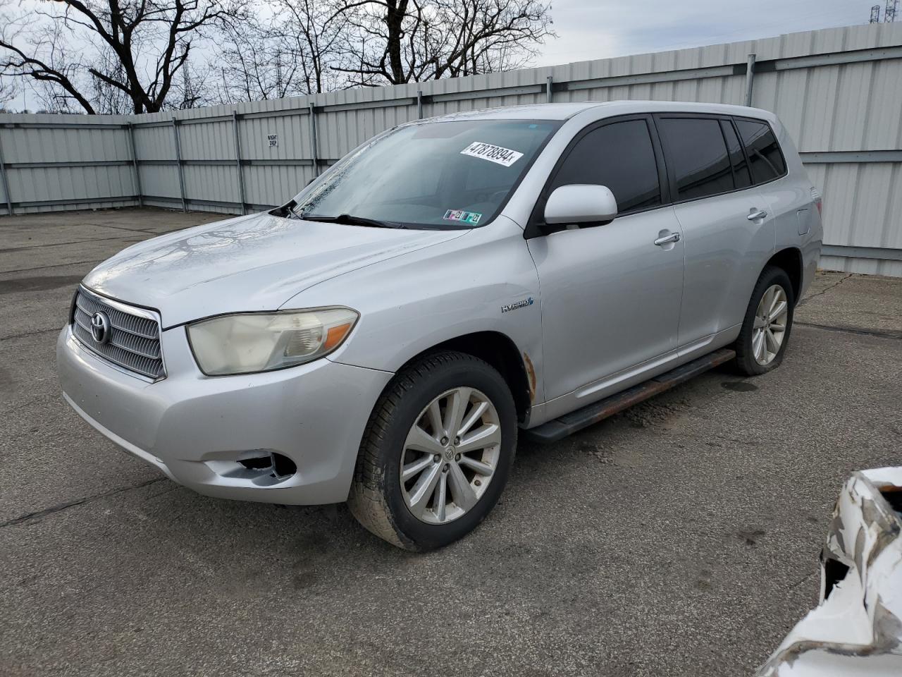 TOYOTA HIGHLANDER 2008 jteew41a182001415