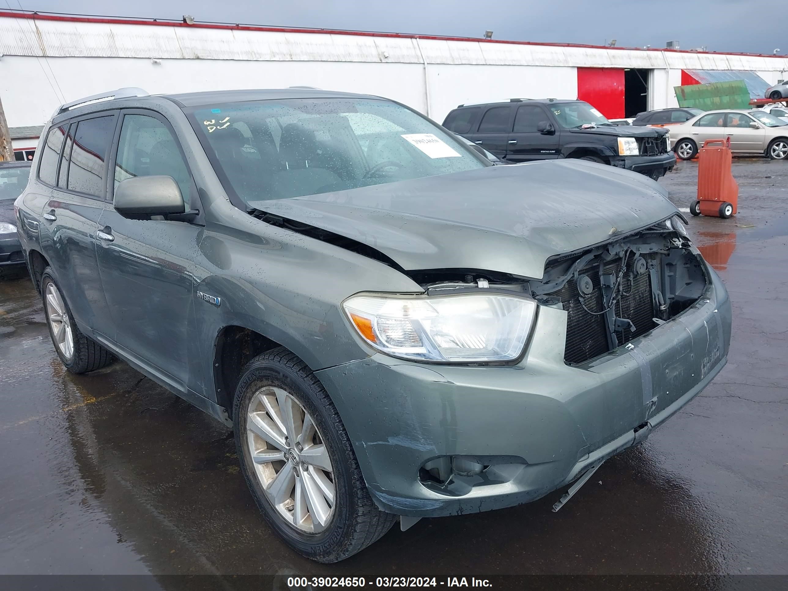 TOYOTA HIGHLANDER 2008 jteew41a282009801