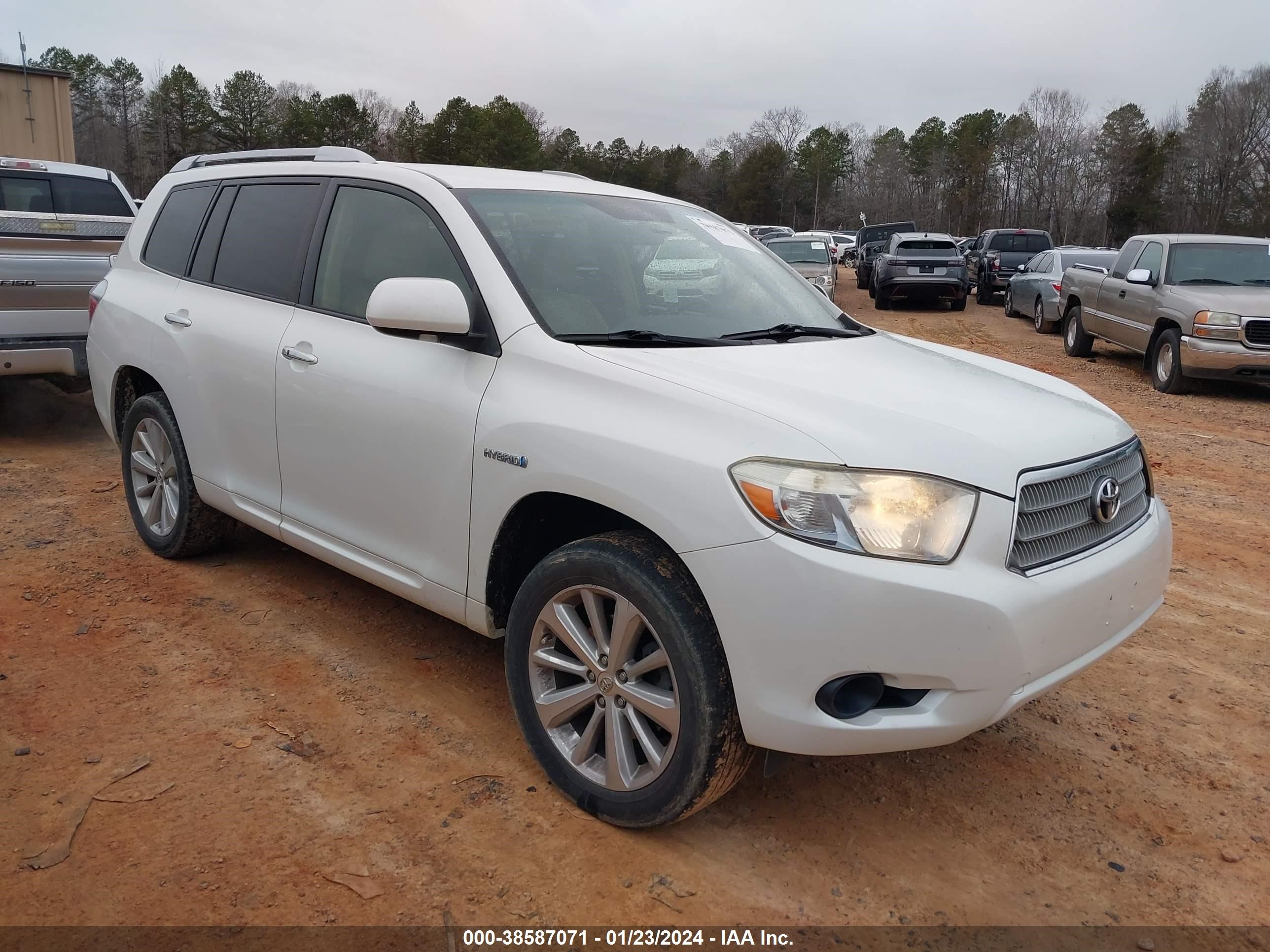 TOYOTA HIGHLANDER 2008 jteew41a482017432