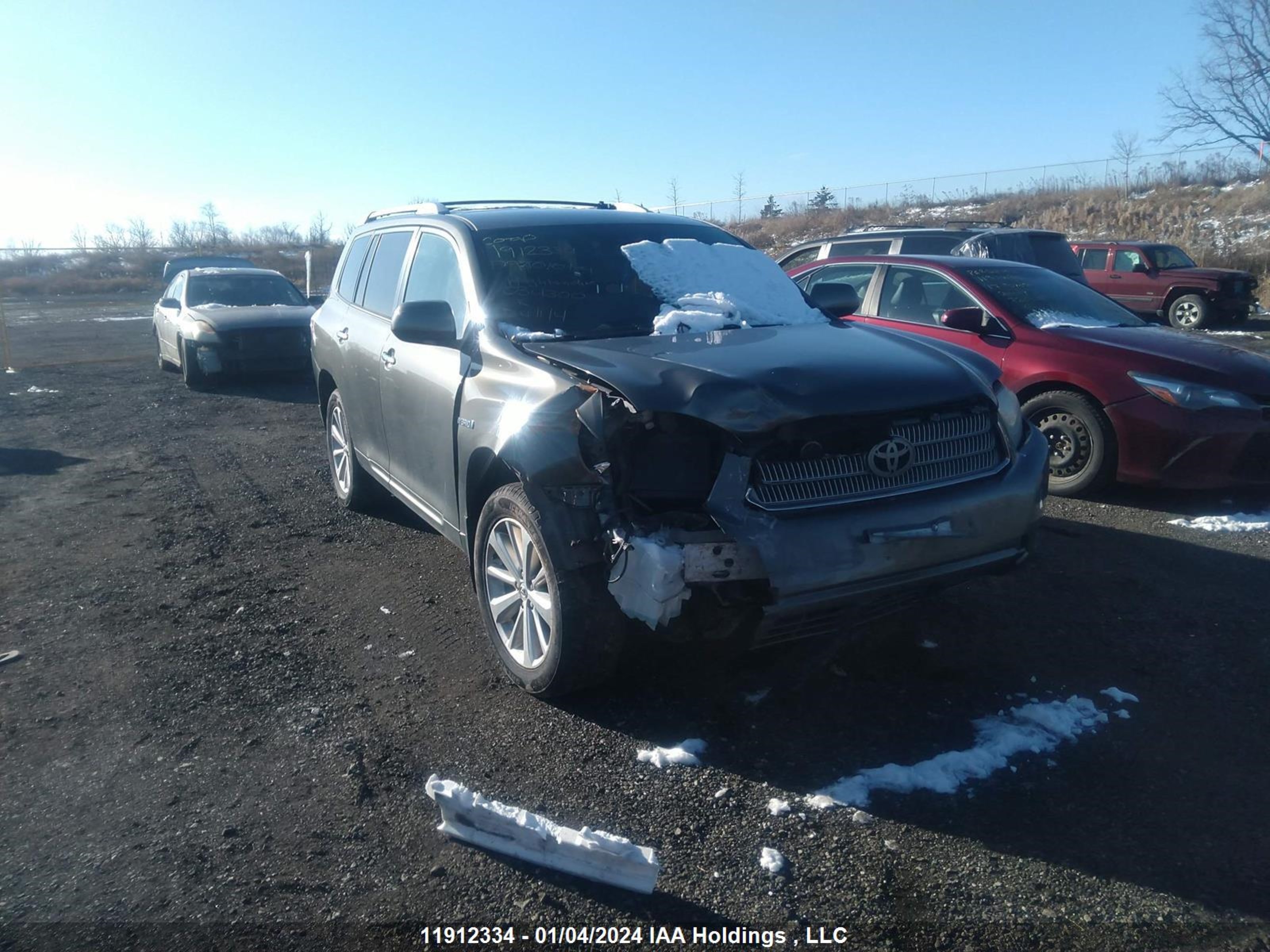 TOYOTA HIGHLANDER 2009 jteew41a492034300