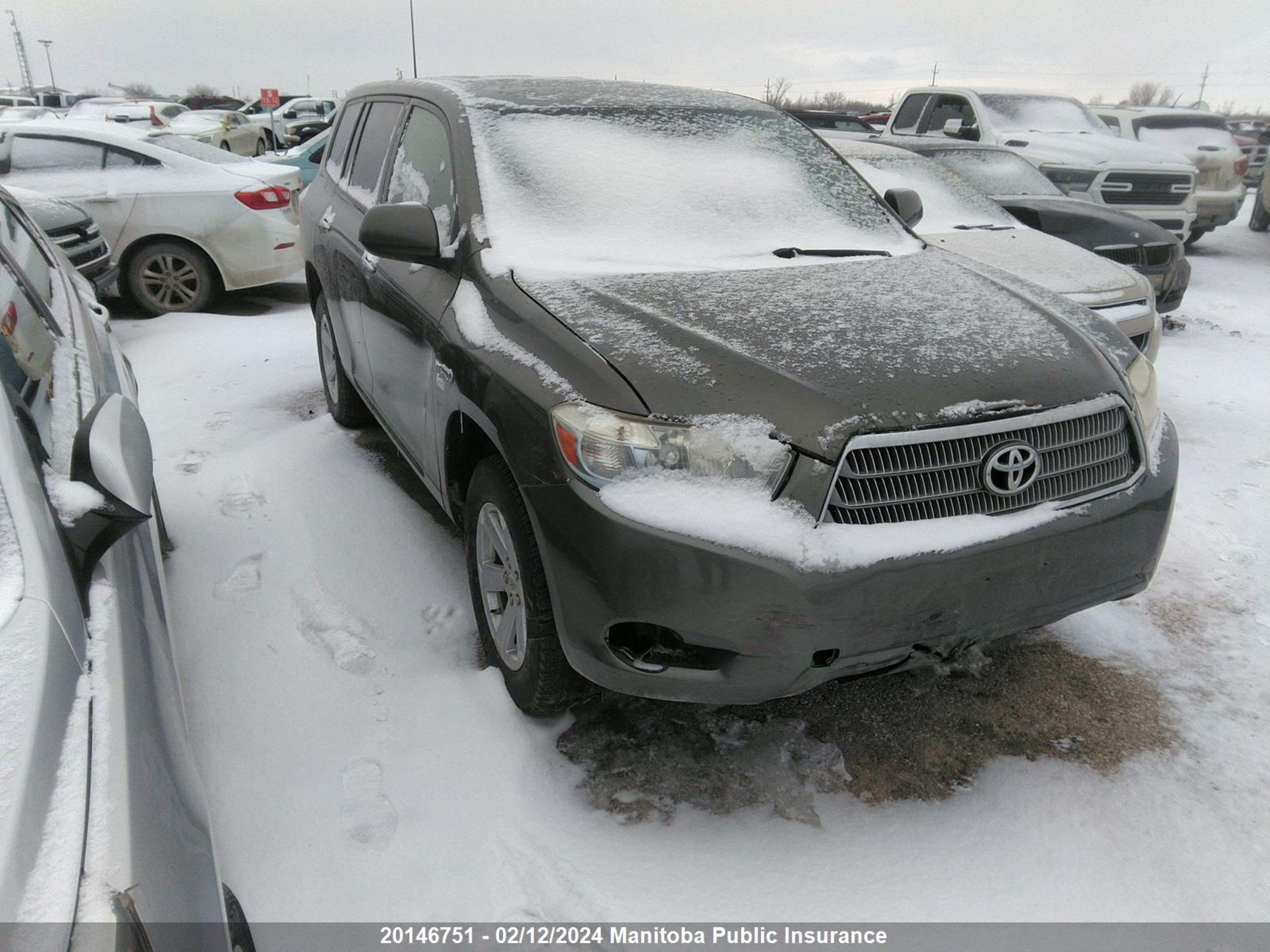 TOYOTA HIGHLANDER 2008 jteew41a582000736