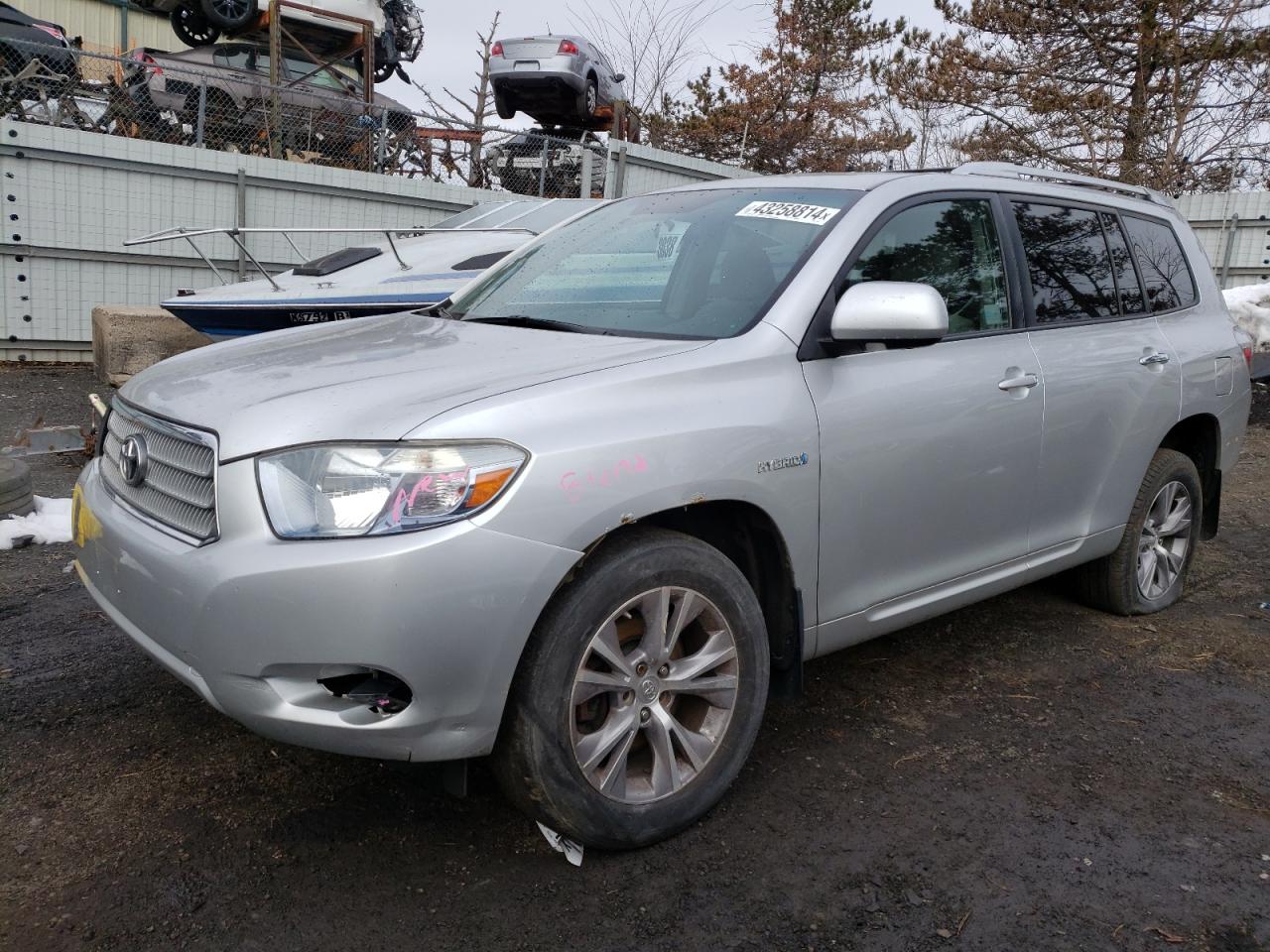 TOYOTA HIGHLANDER 2008 jteew41a782024763