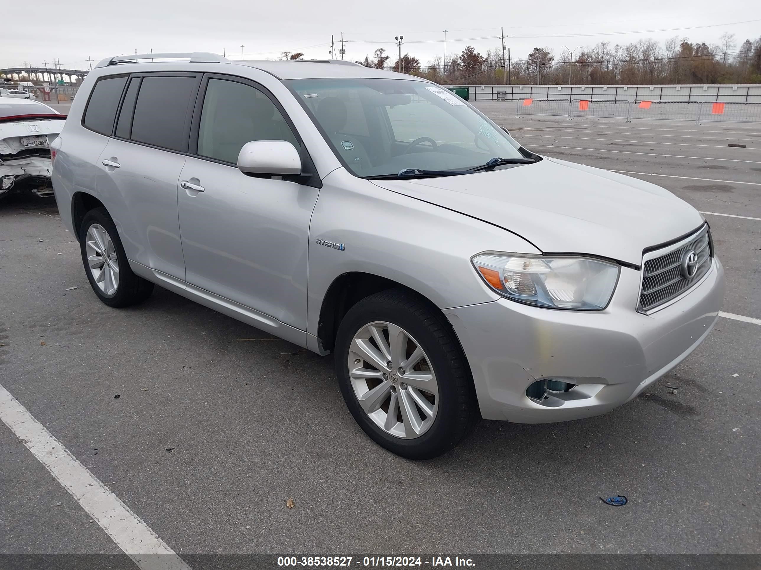 TOYOTA HIGHLANDER 2008 jteew41ax82007469