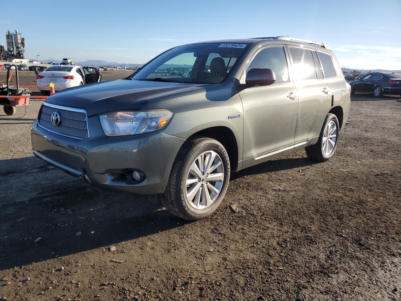 TOYOTA HIGHLANDER 2008 jteew44a082005418