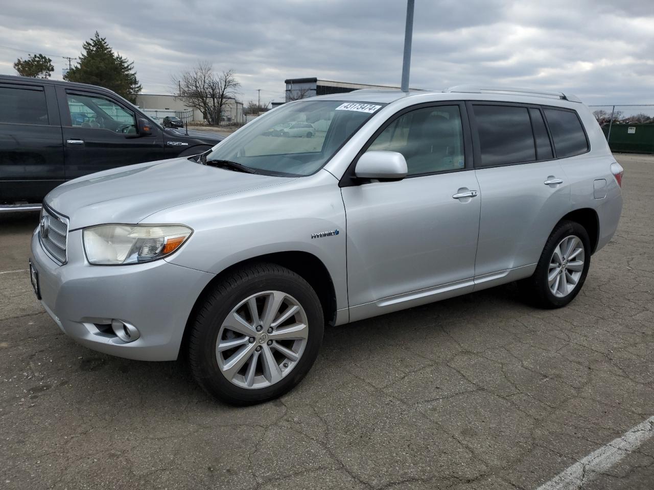 TOYOTA HIGHLANDER 2008 jteew44a082012370