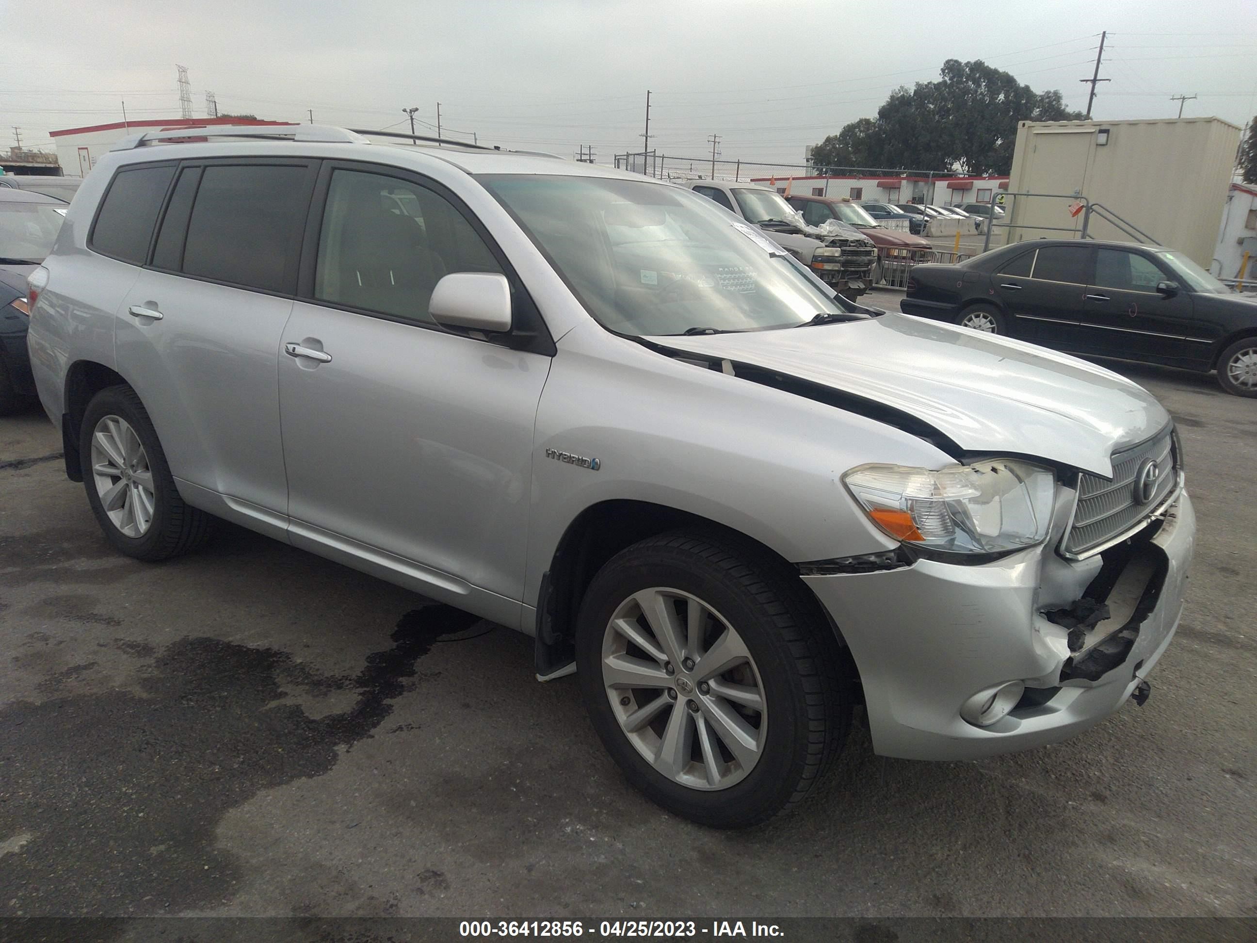 TOYOTA HIGHLANDER 2008 jteew44a082013678