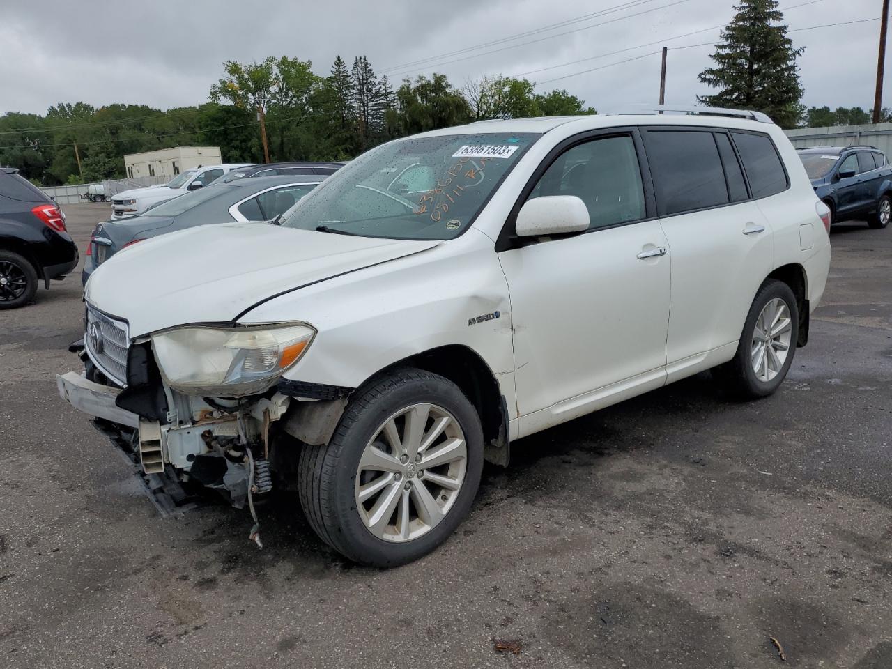 TOYOTA HIGHLANDER 2008 jteew44a082021201