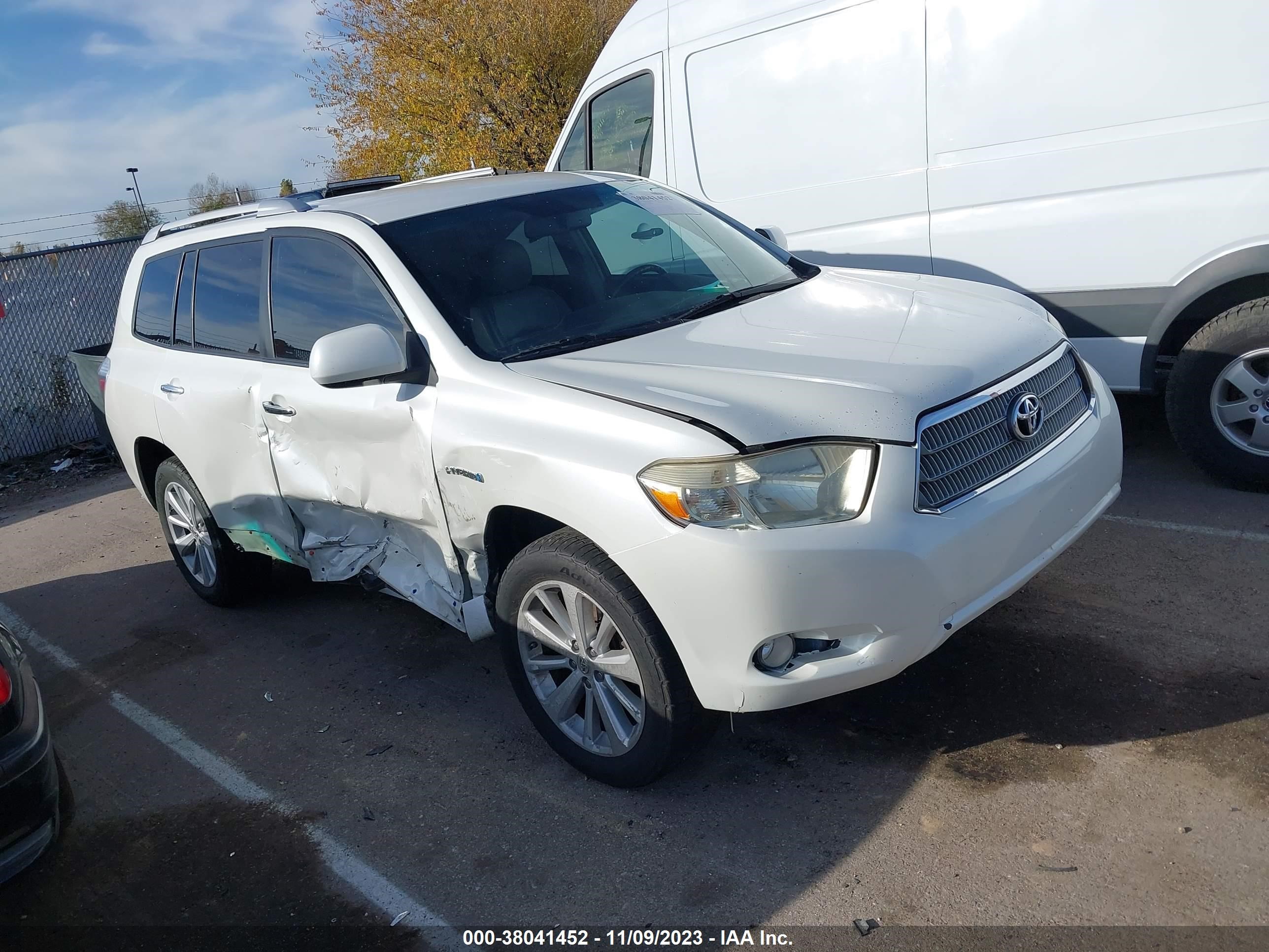 TOYOTA HIGHLANDER 2008 jteew44a282000396