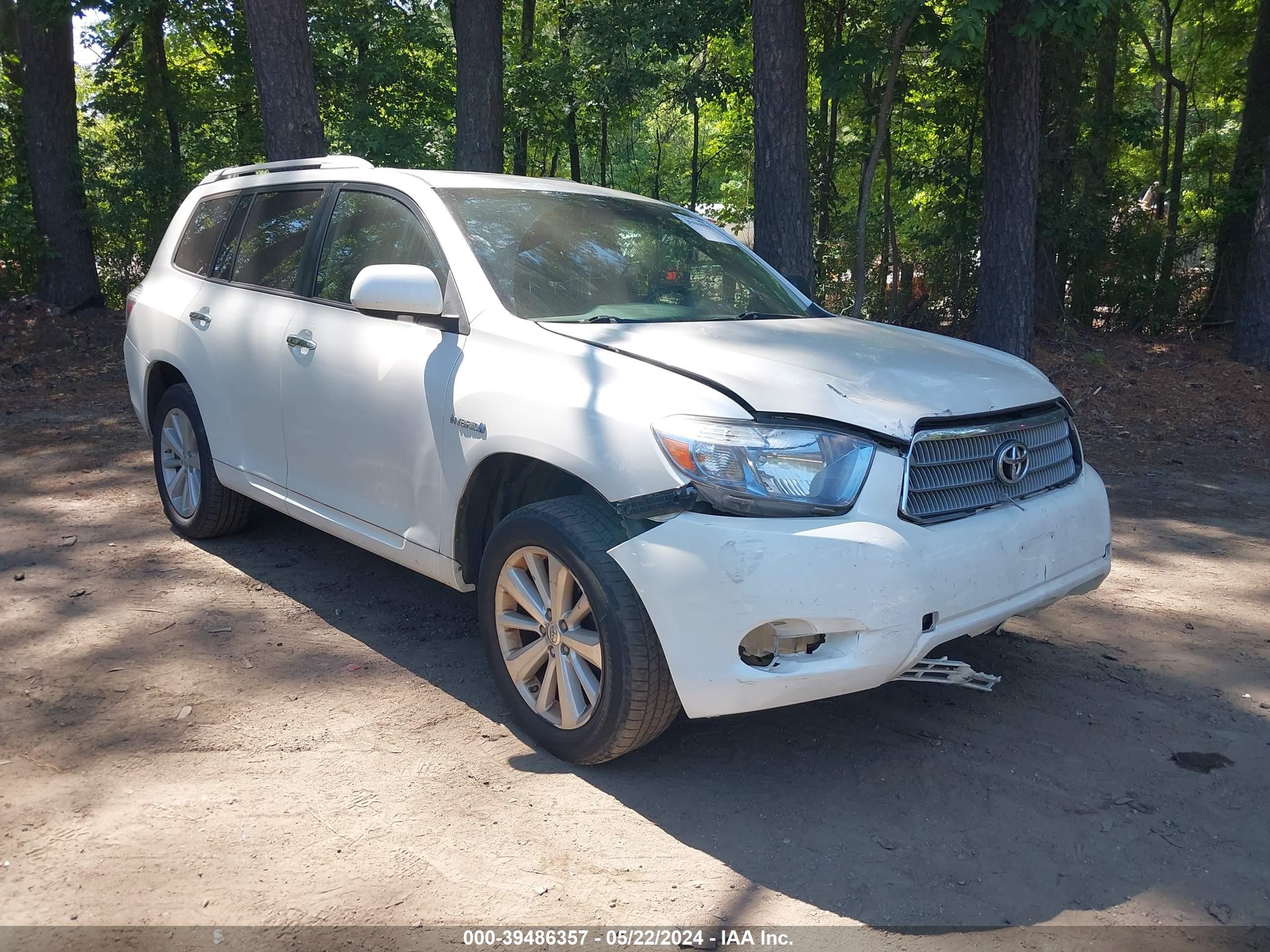 TOYOTA HIGHLANDER 2008 jteew44a282019742