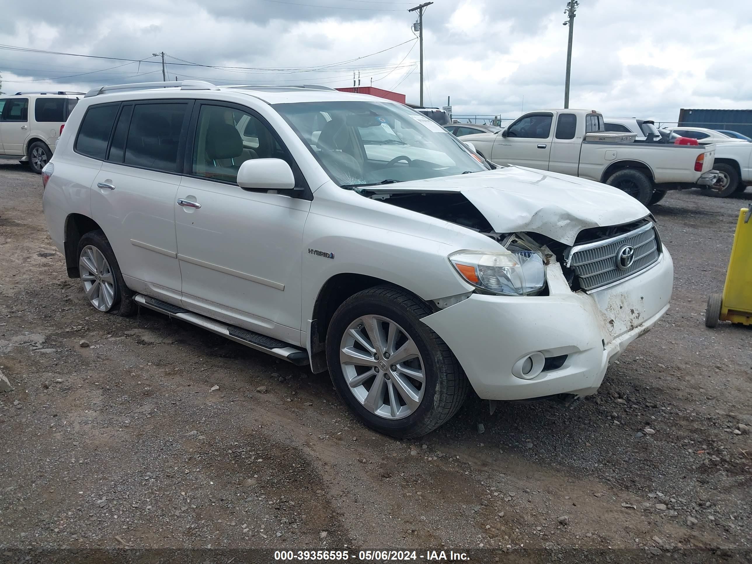 TOYOTA HIGHLANDER 2009 jteew44a292027485