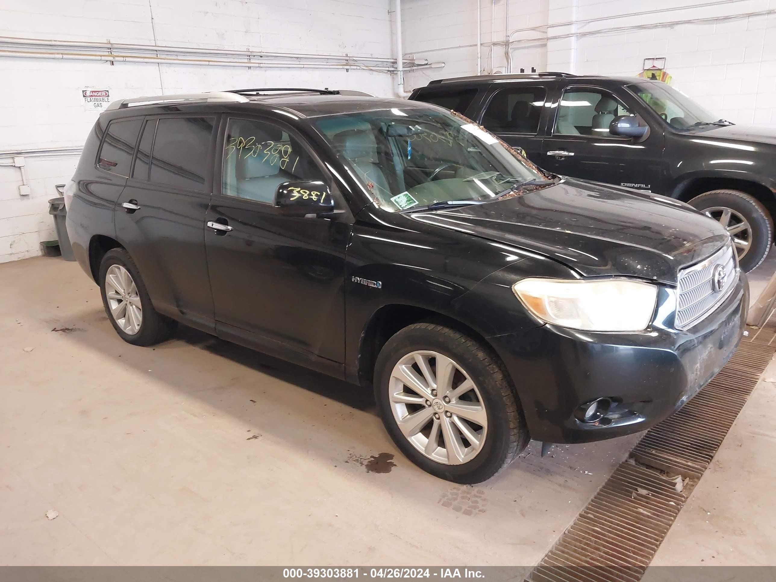 TOYOTA HIGHLANDER 2009 jteew44a292031553