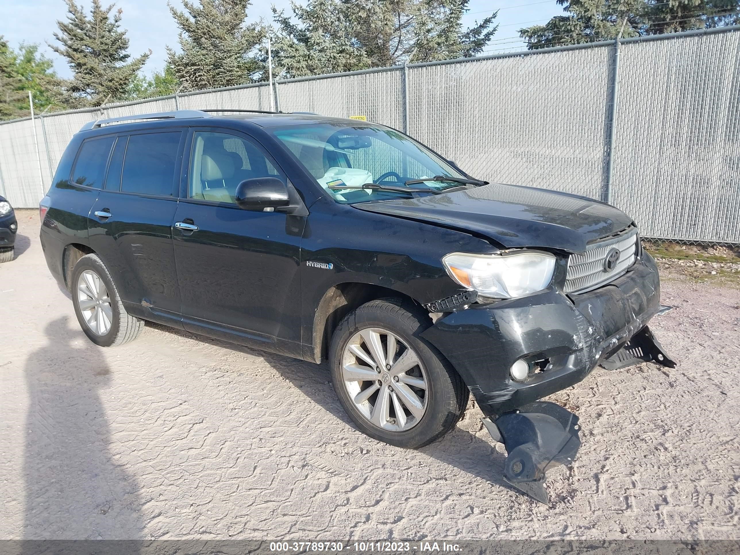 TOYOTA HIGHLANDER 2008 jteew44a382005557