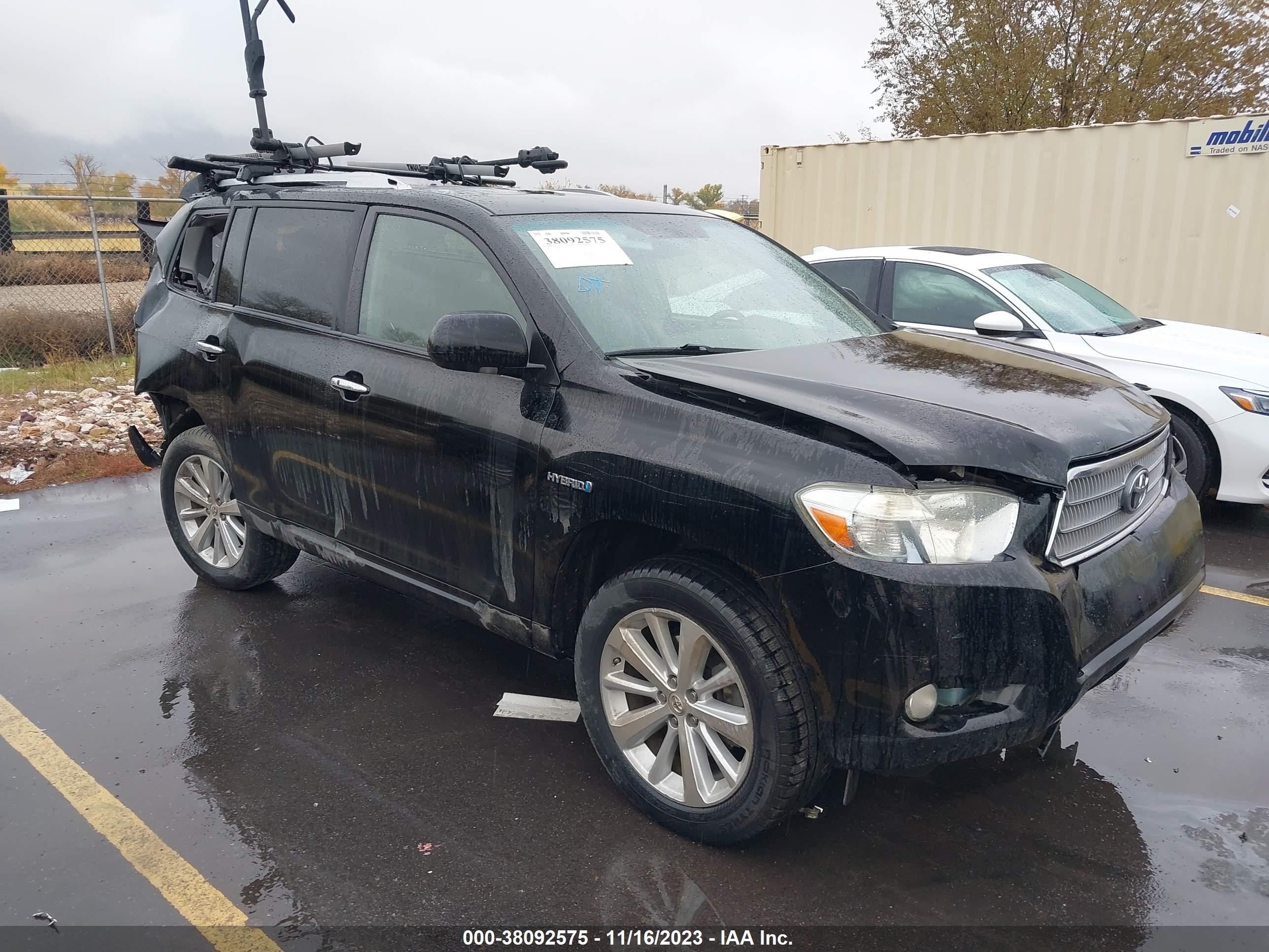 TOYOTA HIGHLANDER 2008 jteew44a382022875