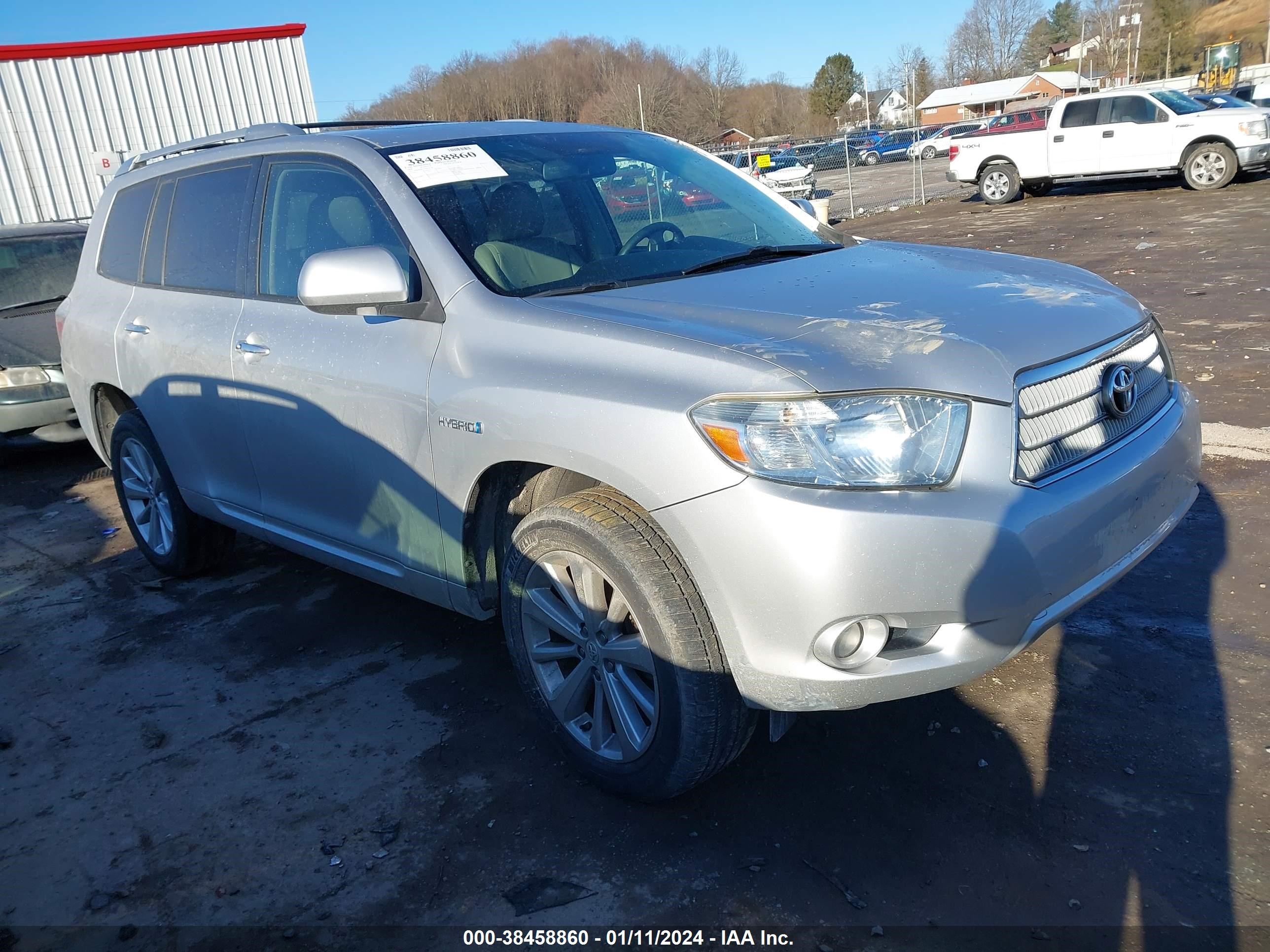 TOYOTA HIGHLANDER 2009 jteew44a392034378