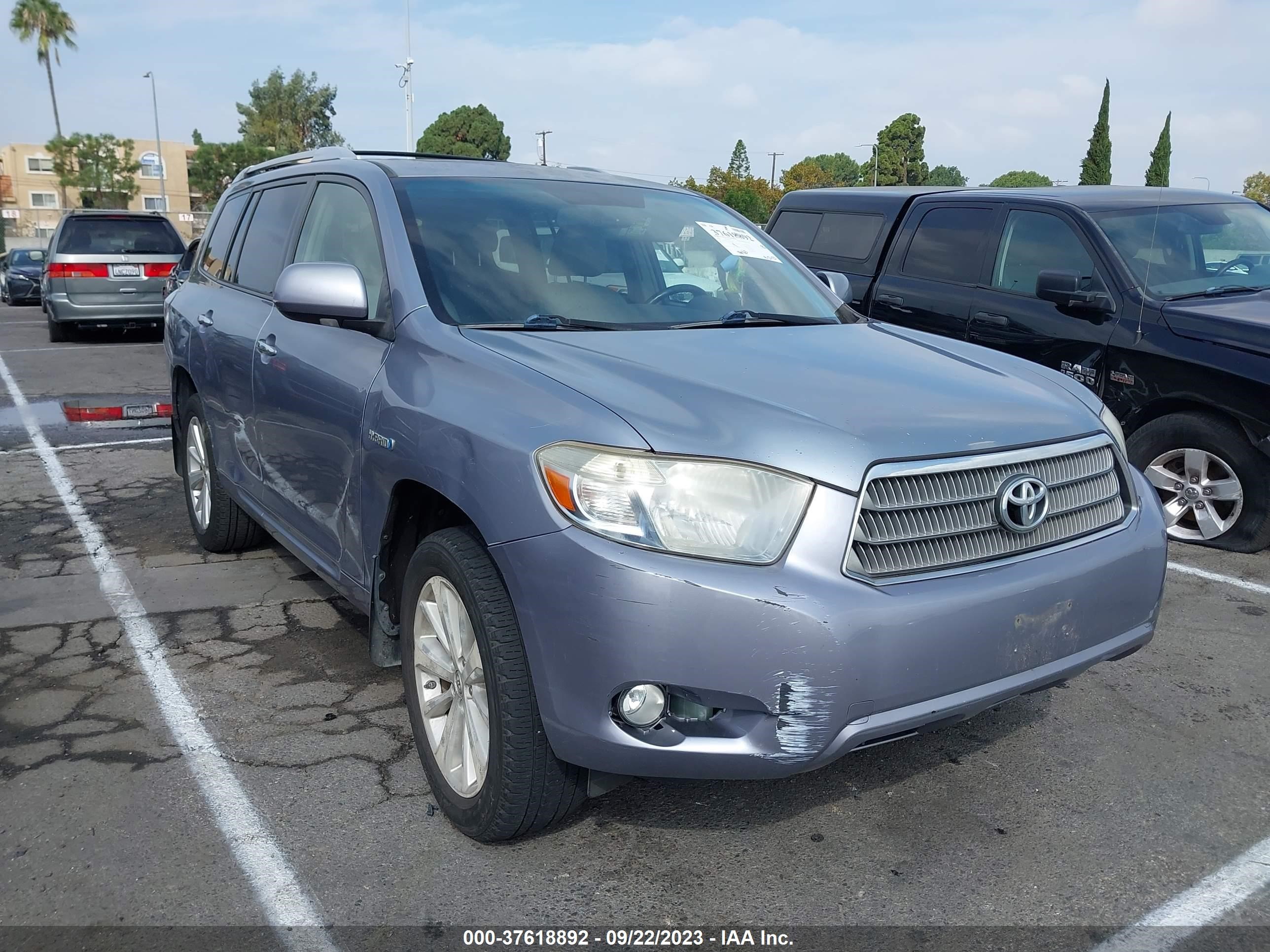 TOYOTA HIGHLANDER 2008 jteew44a482004188