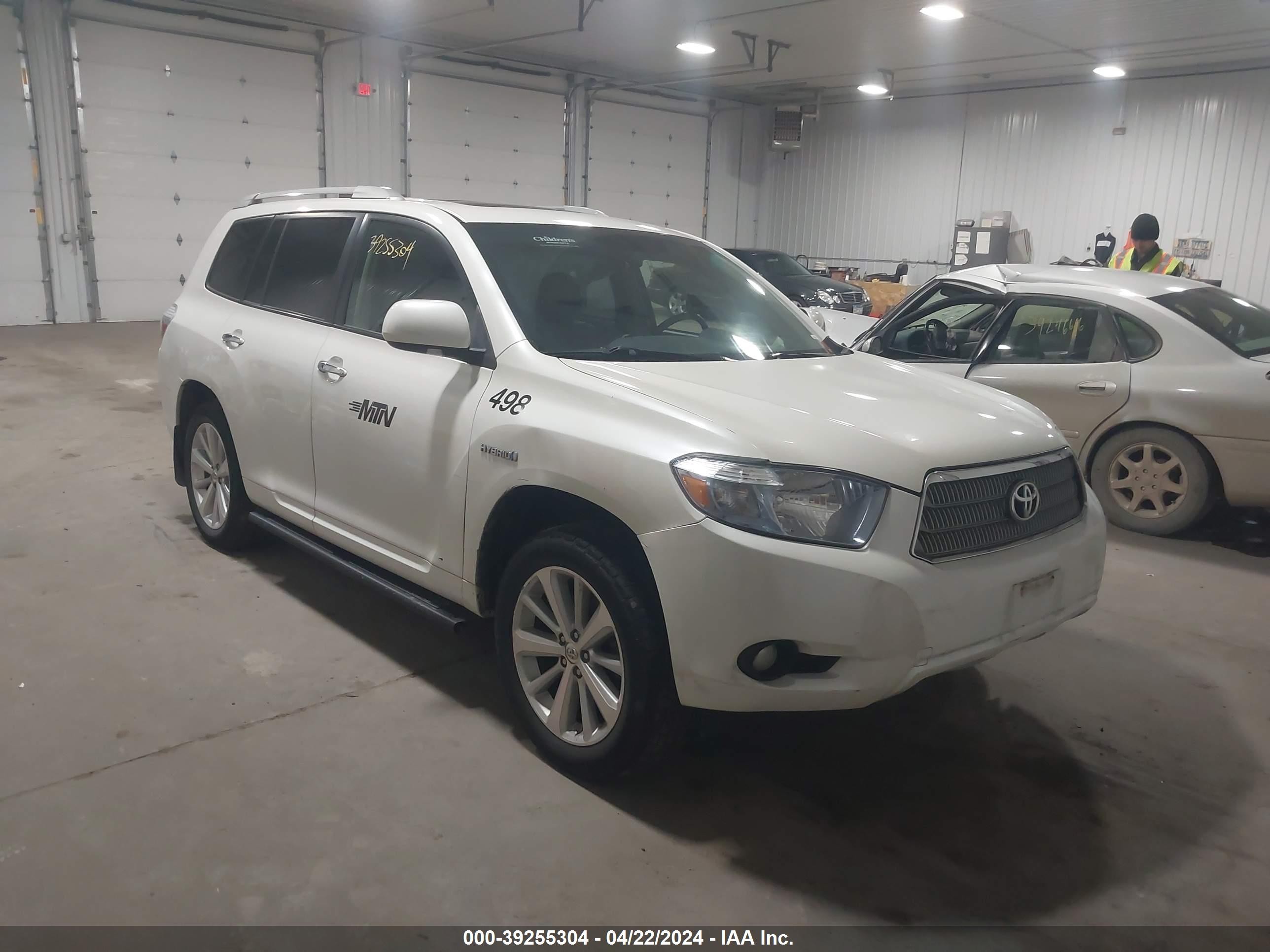 TOYOTA HIGHLANDER 2009 jteew44a492035300