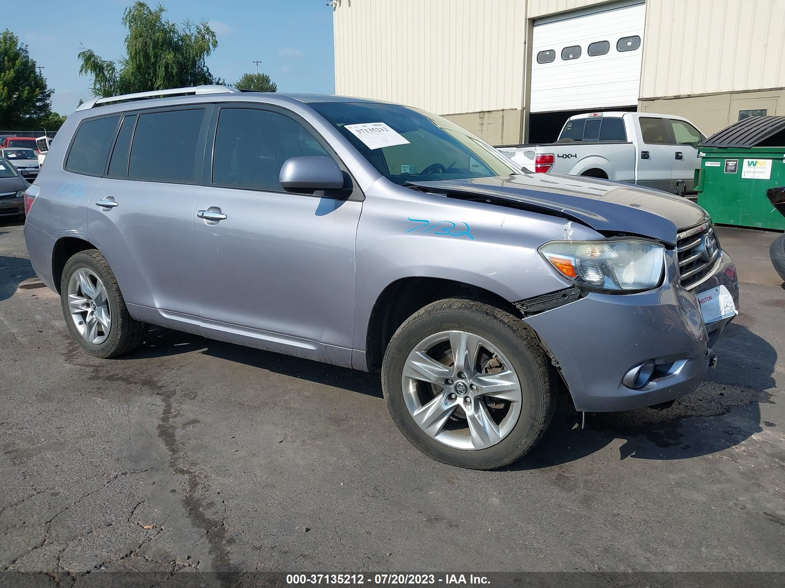 TOYOTA HIGHLANDER 2009 jteew44a592032860