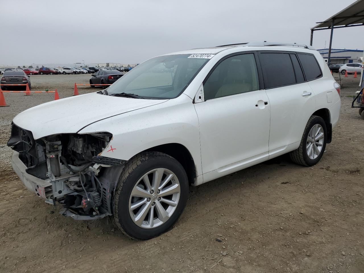 TOYOTA HIGHLANDER 2008 jteew44a682011109