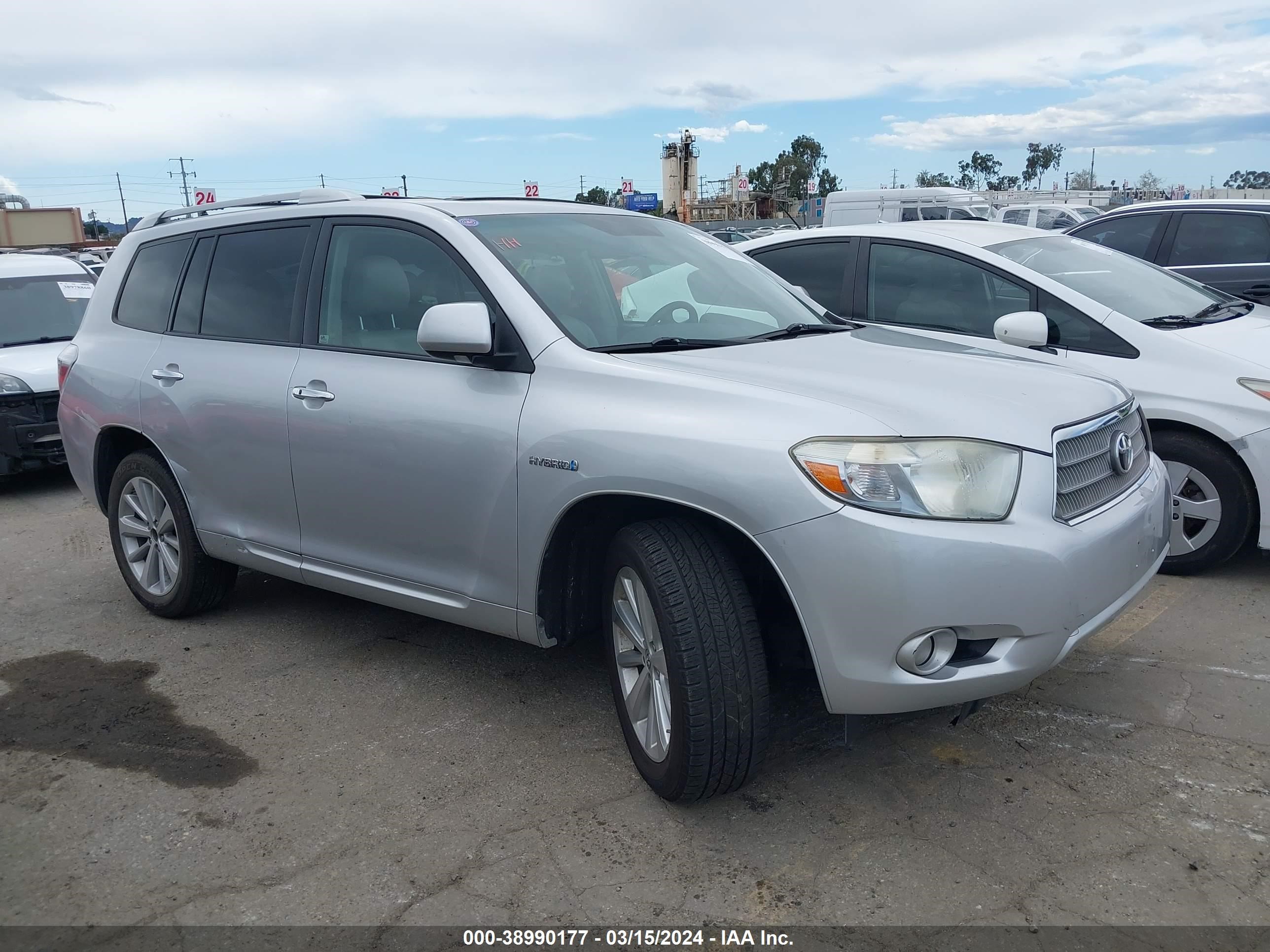 TOYOTA HIGHLANDER 2009 jteew44a692031488