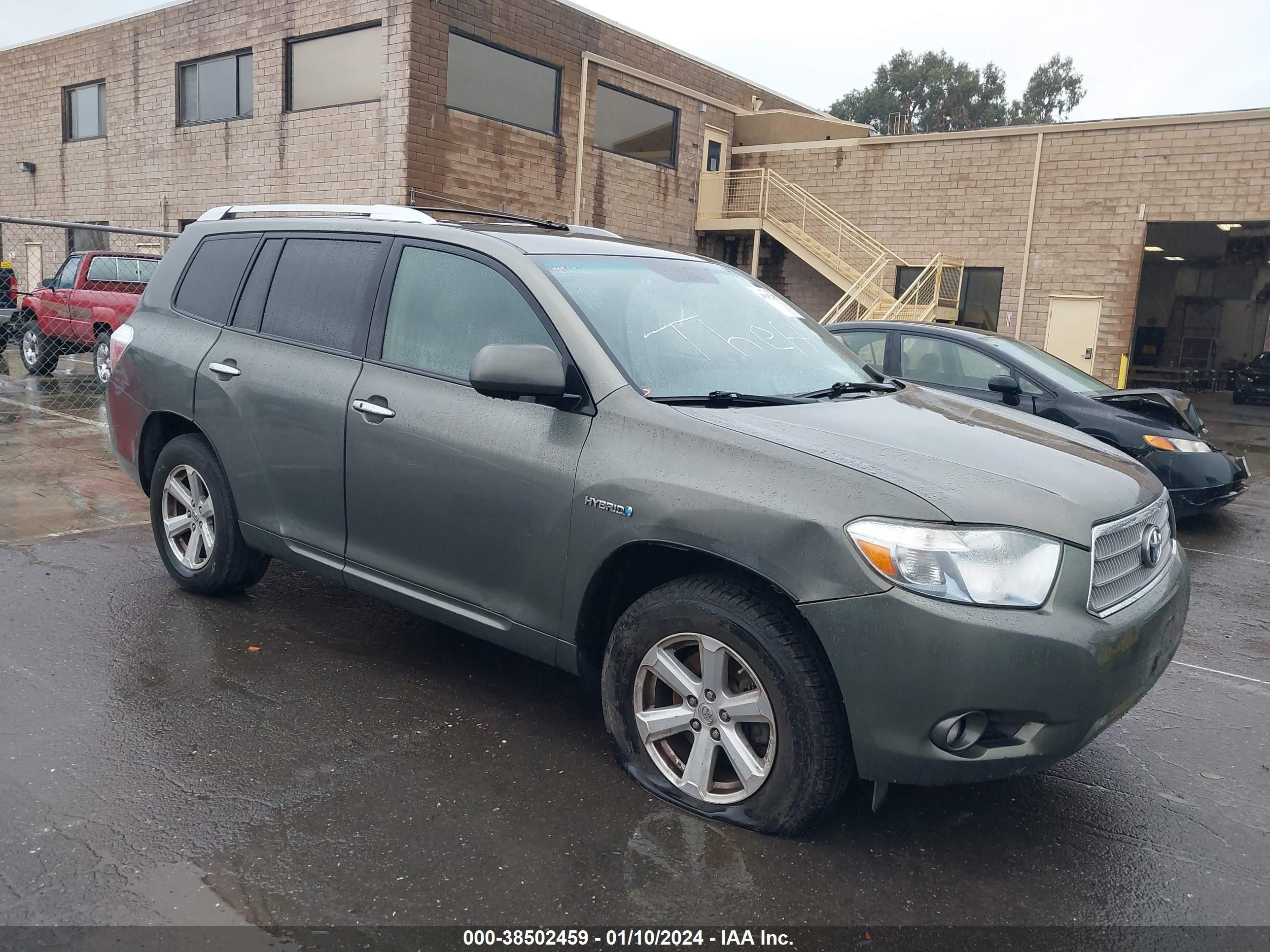 TOYOTA HIGHLANDER 2008 jteew44a982004915