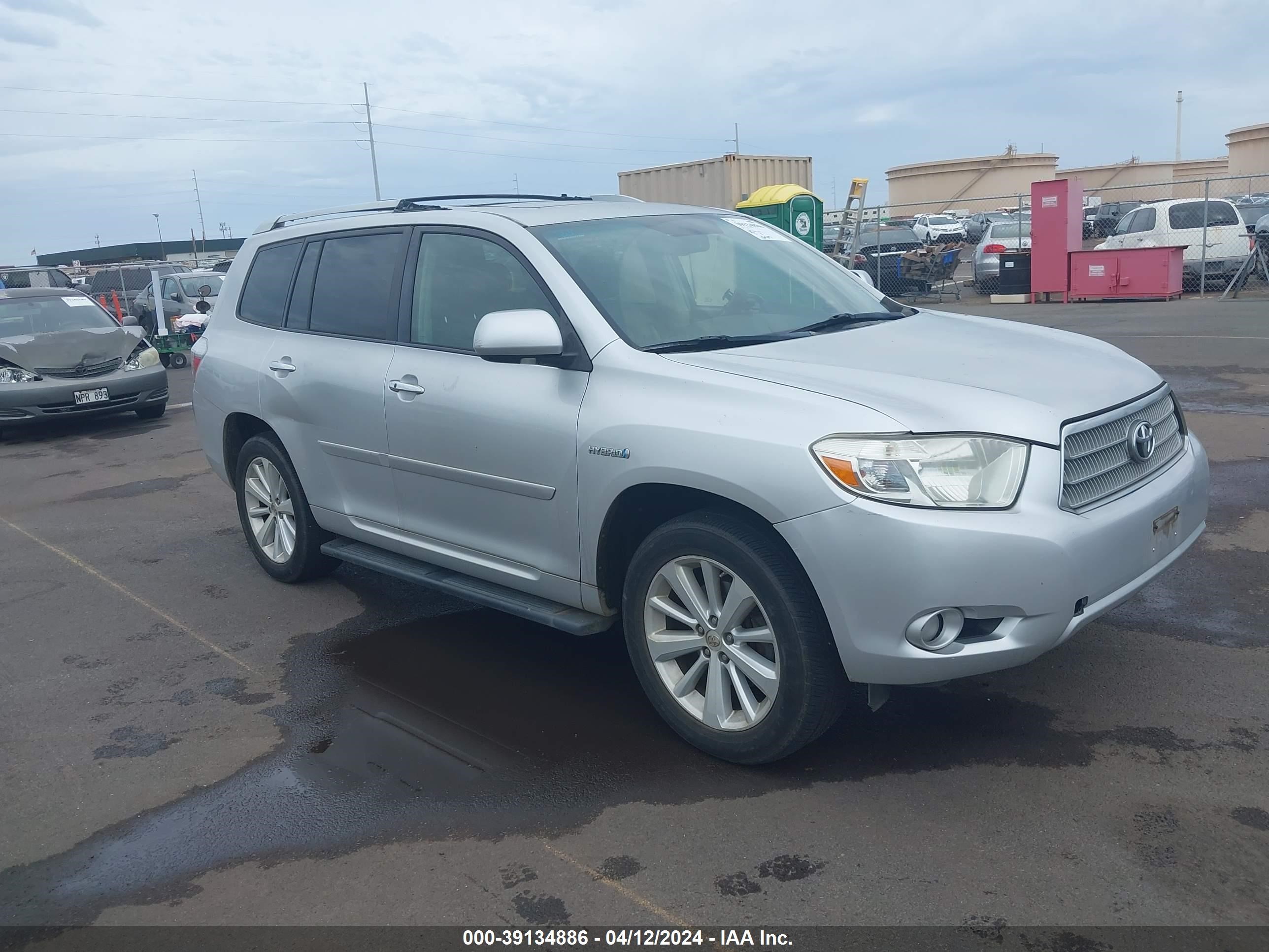 TOYOTA HIGHLANDER 2008 jteew44a982022590