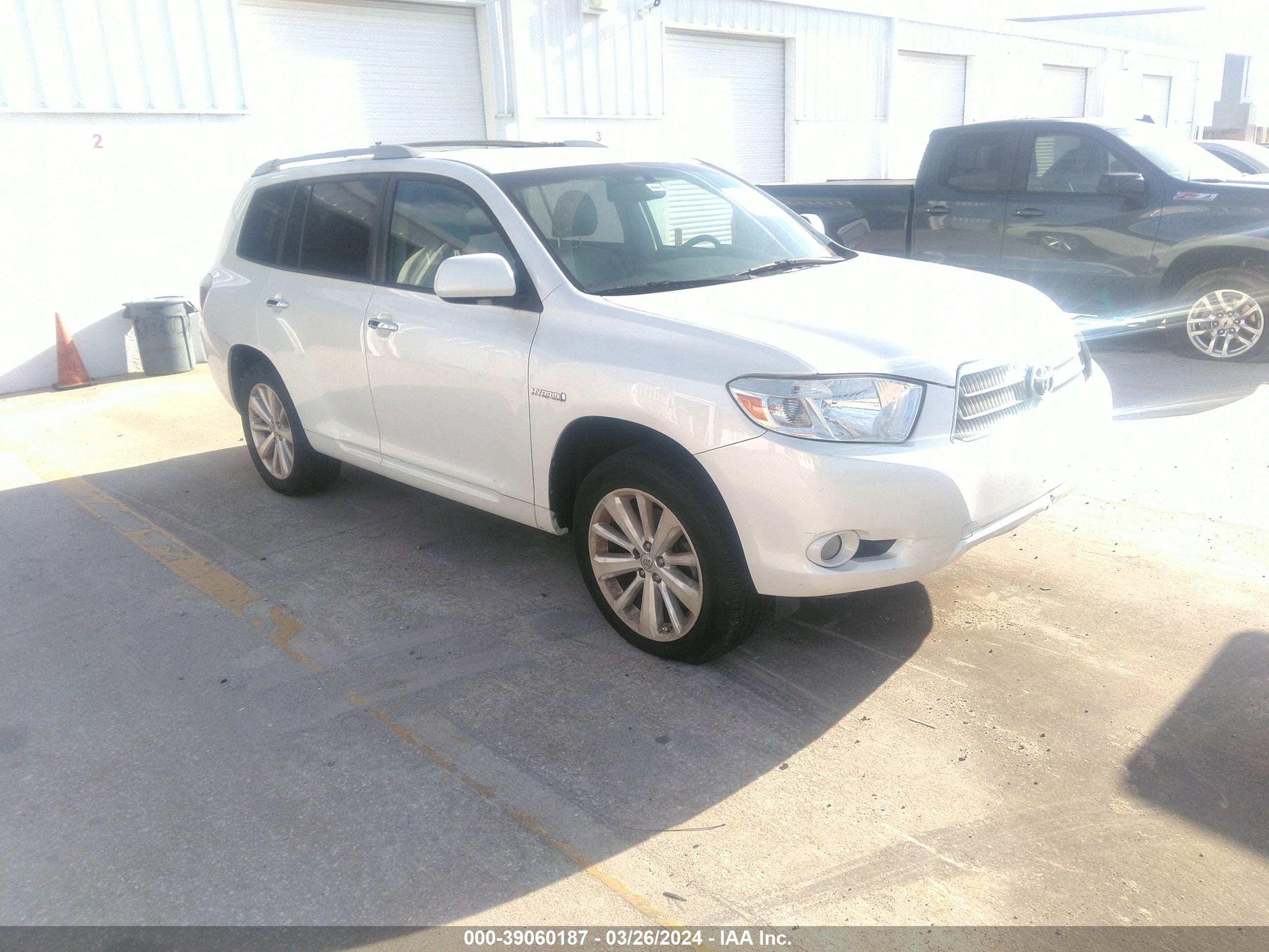 TOYOTA HIGHLANDER 2008 jteew44ax82003109