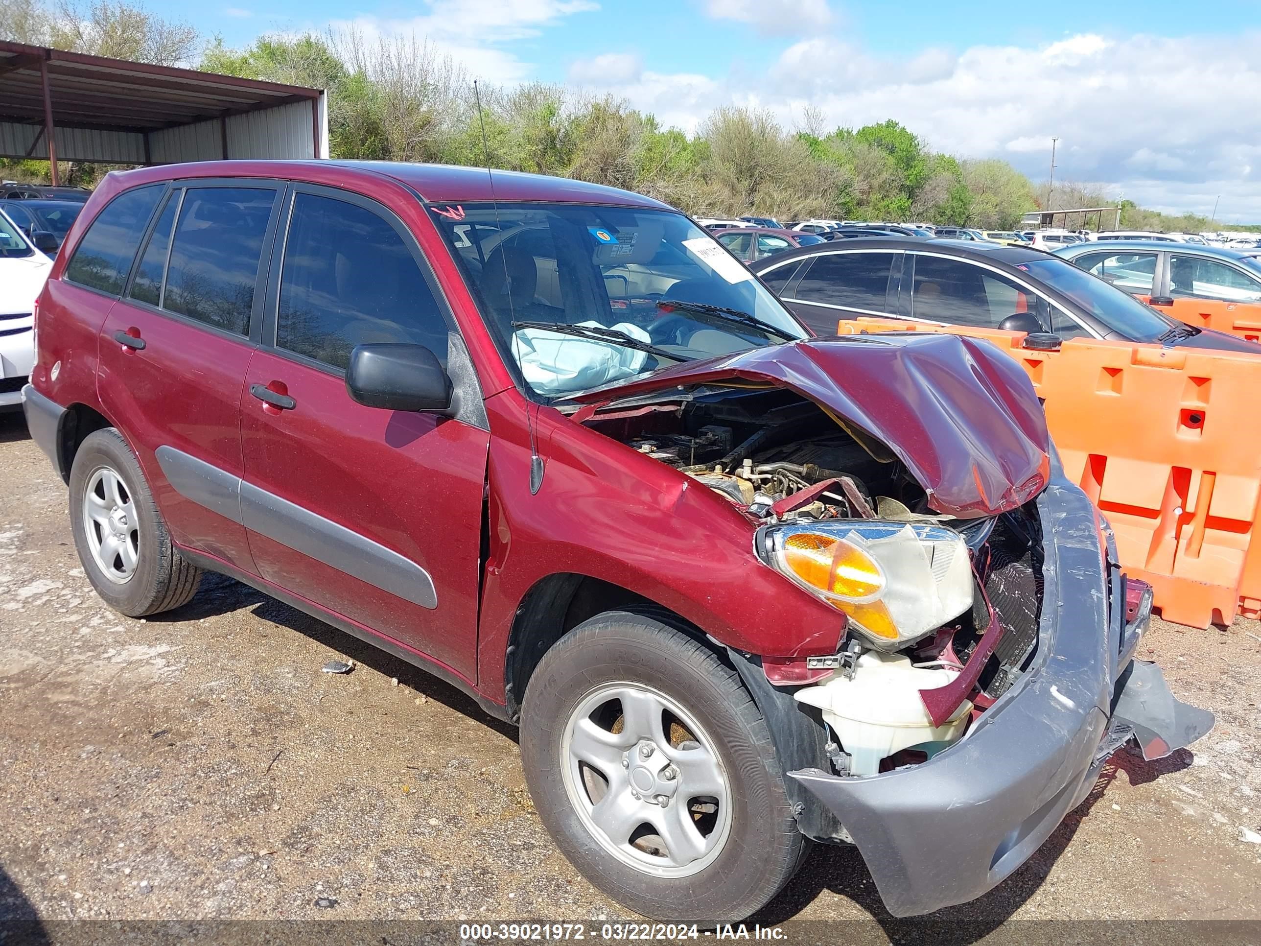 TOYOTA RAV 4 2004 jtegd20v440007528