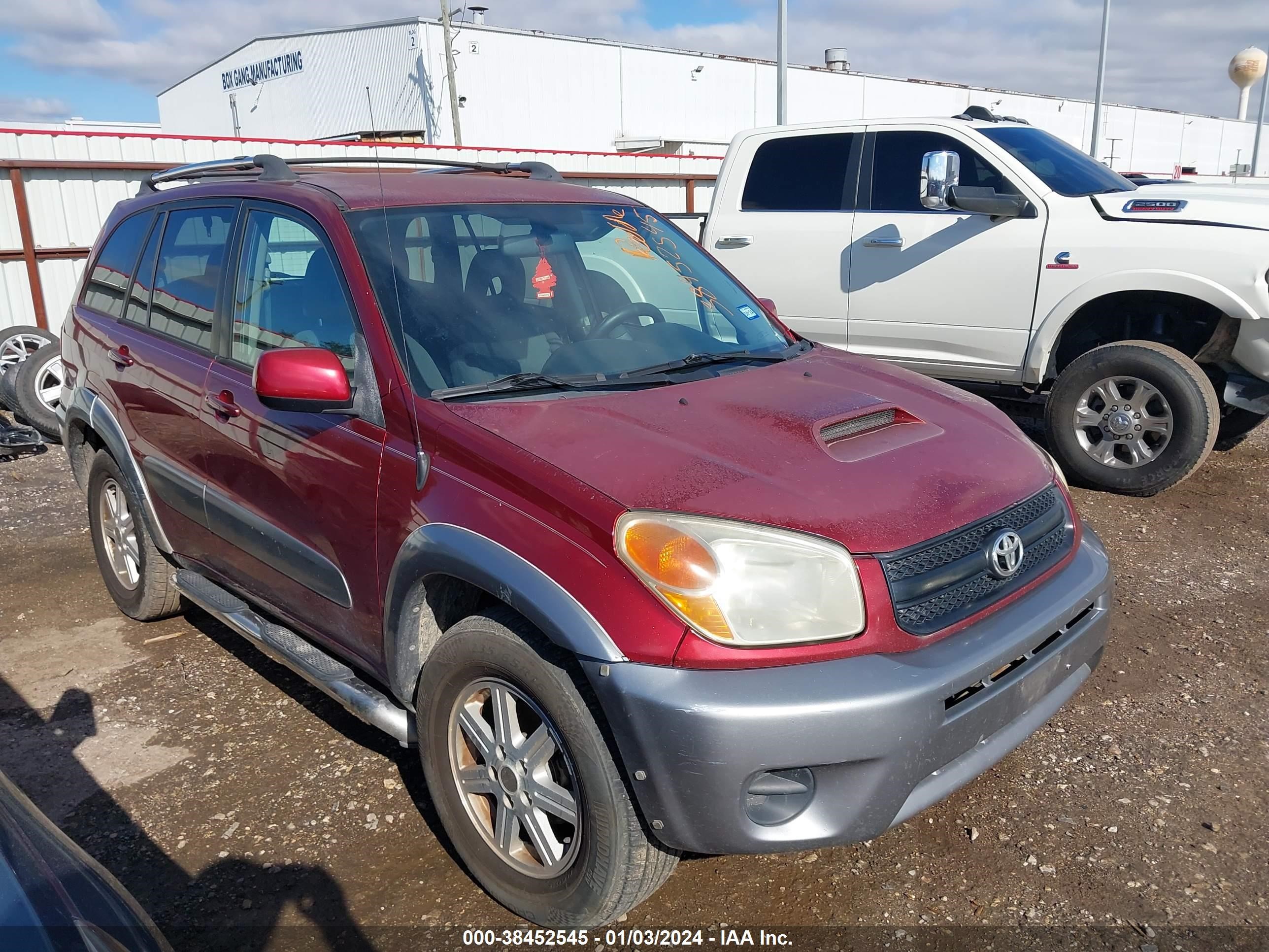 TOYOTA RAV 4 2004 jtegd20v440030484