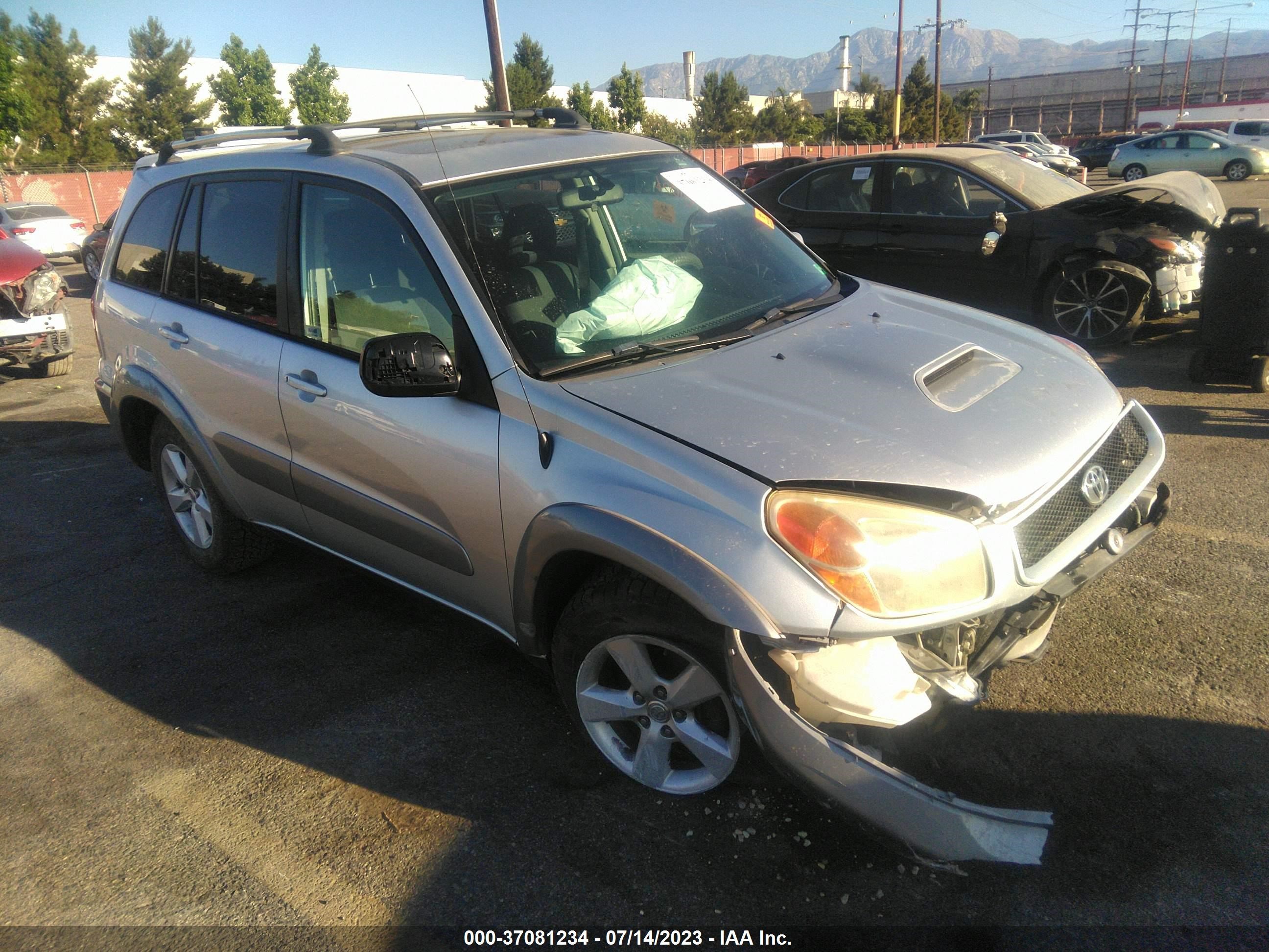 TOYOTA RAV 4 2005 jtegd20vx50055407