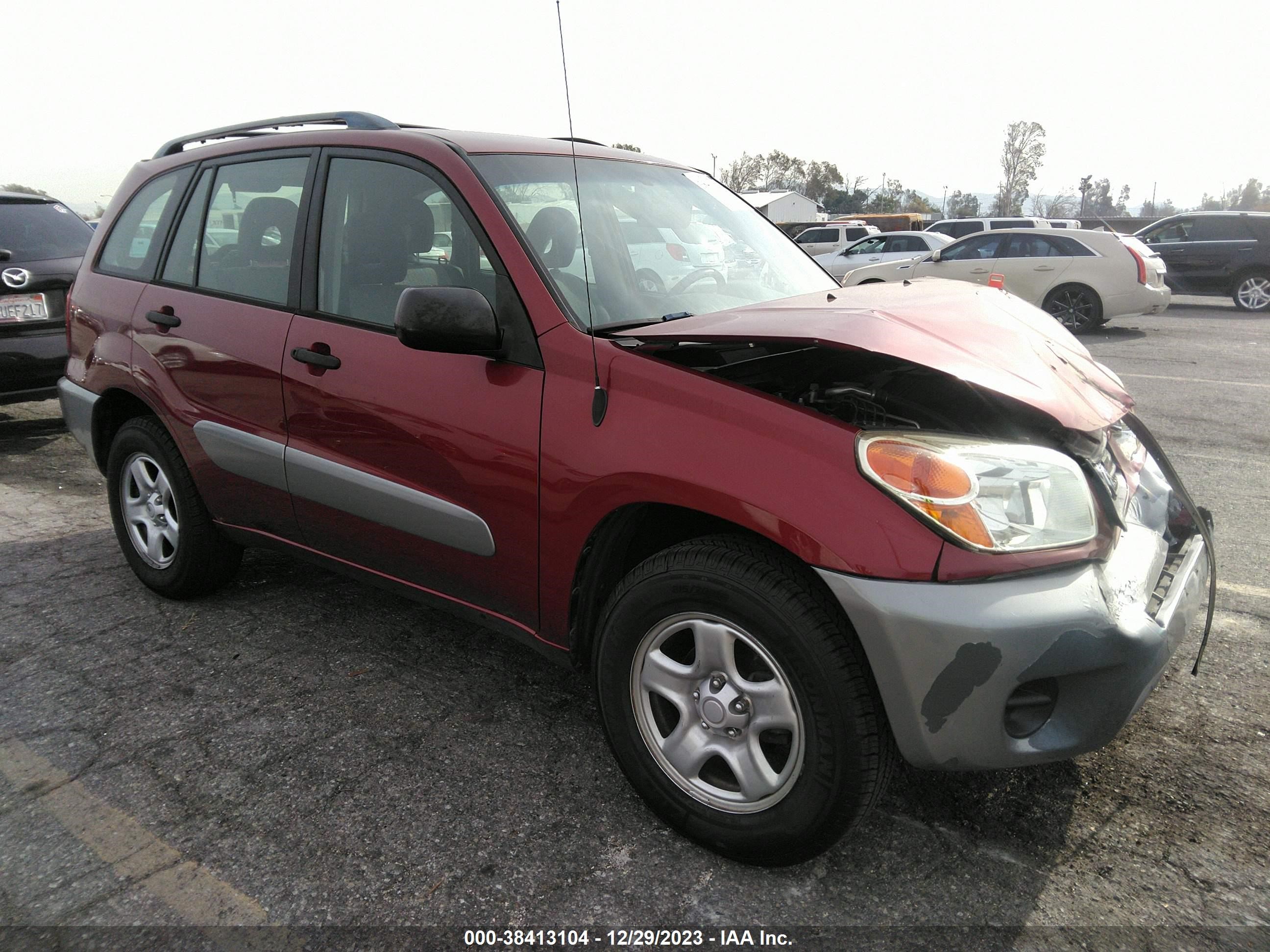 TOYOTA RAV 4 2005 jtegd20vx50073471