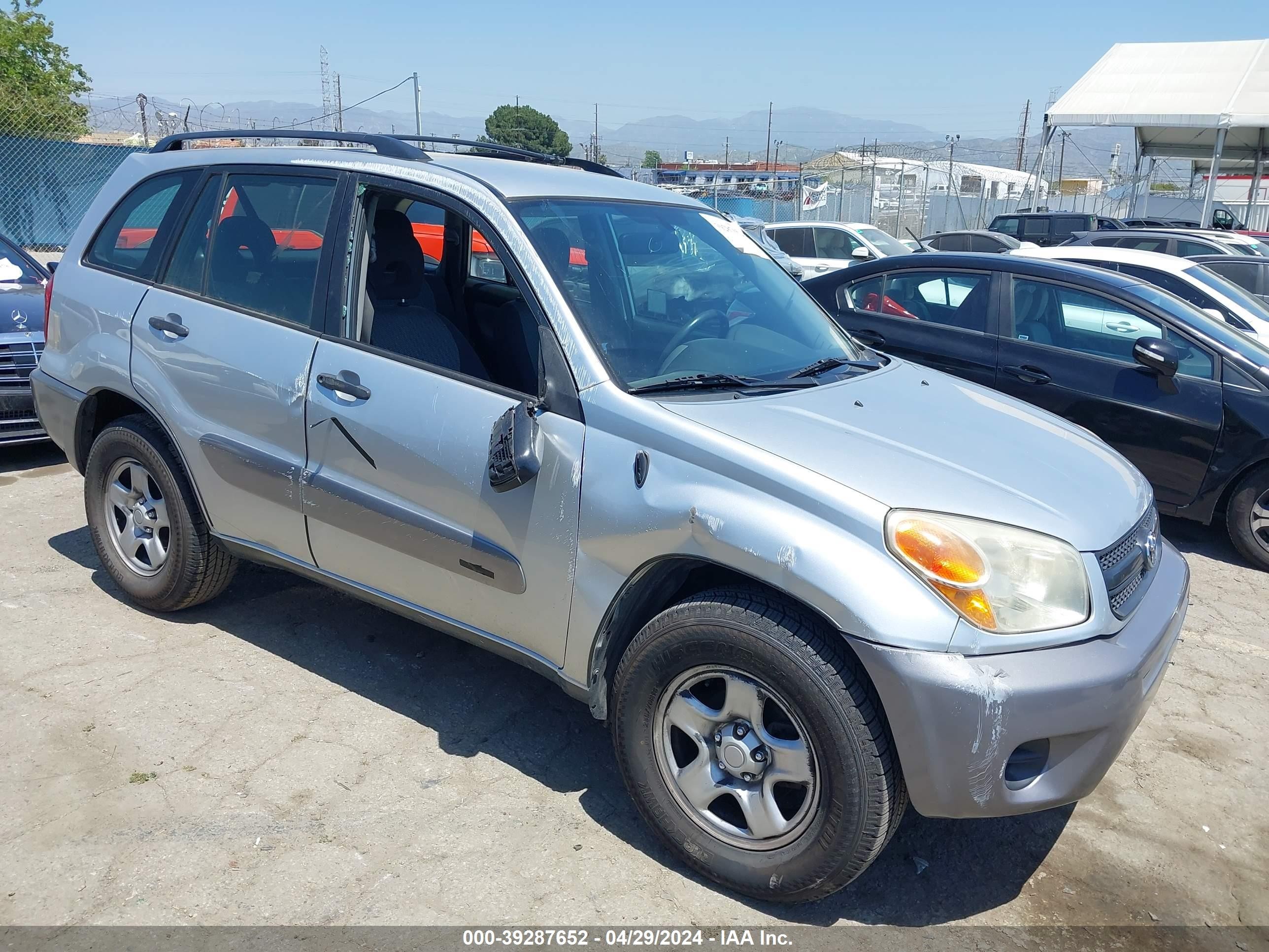 TOYOTA RAV 4 2005 jtegd20vx50095633