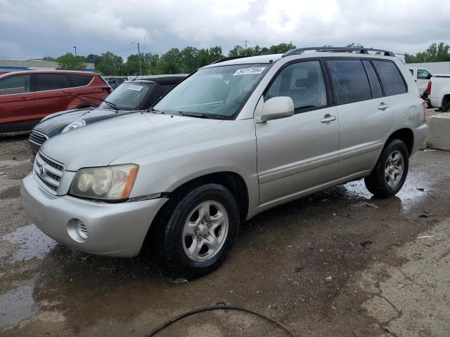 TOYOTA HIGHLANDER 2003 jtegd21a030072838