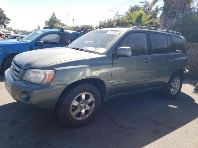 TOYOTA HIGHLANDER 2006 jtegd21a060136204