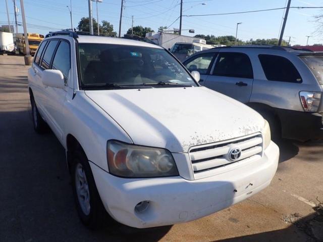 TOYOTA HIGHLANDER 2005 jtegd21a150108040