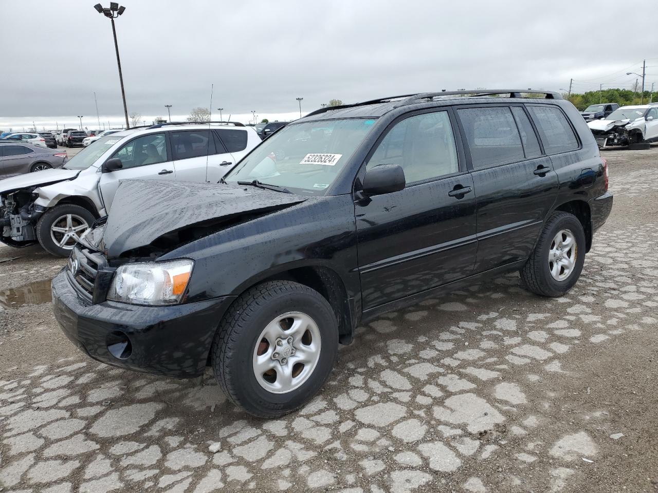 TOYOTA HIGHLANDER 2005 jtegd21a150112735