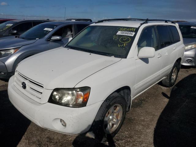 TOYOTA HIGHLANDER 2007 jtegd21a170161307